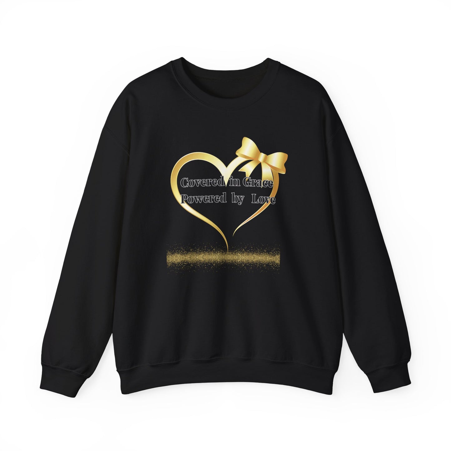 Our Queen Crewneck Sweatshirt — Gold Crown Graphic Pullover