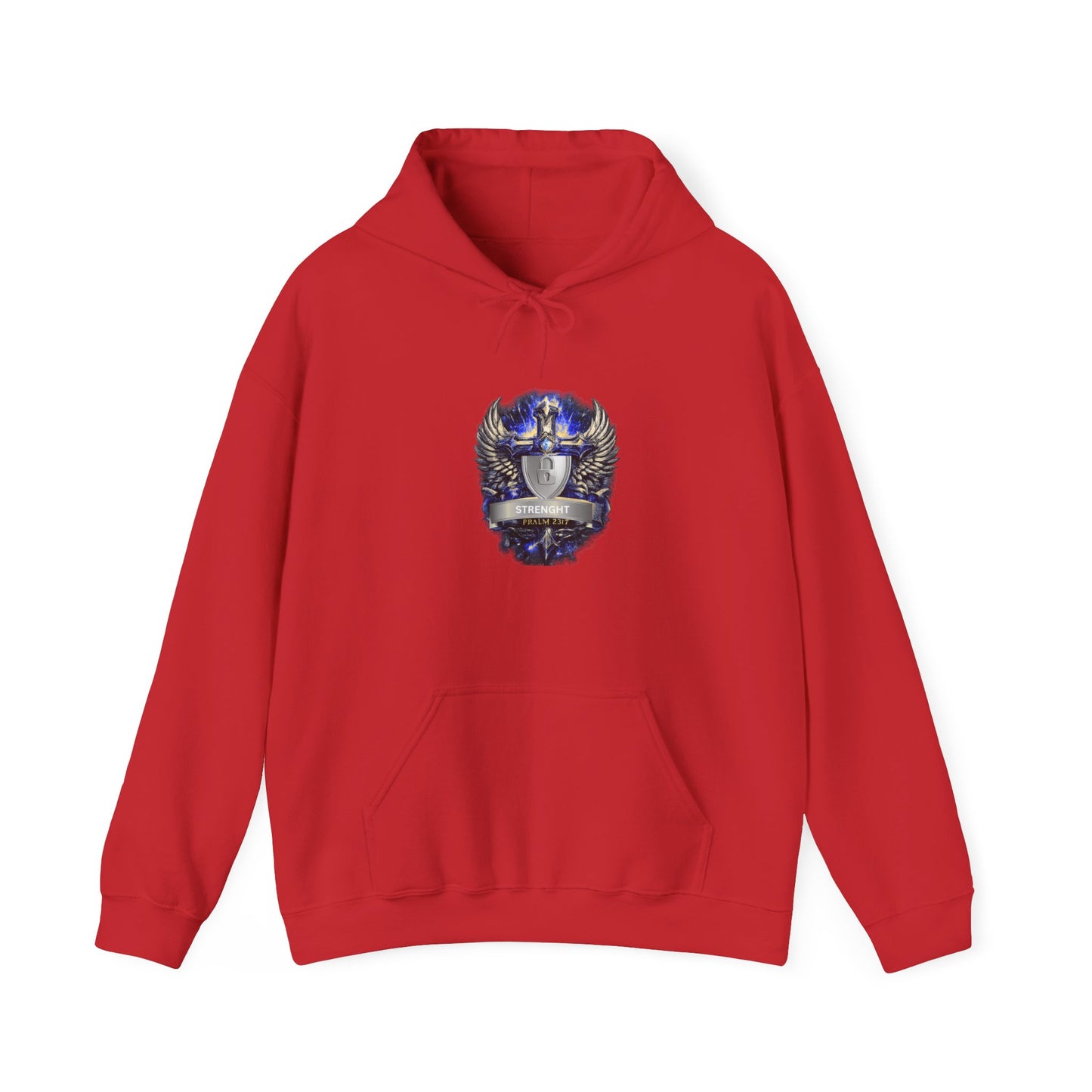Knight Helmet Crest Hoodie — Medieval Armor Emblem Sweatshirt