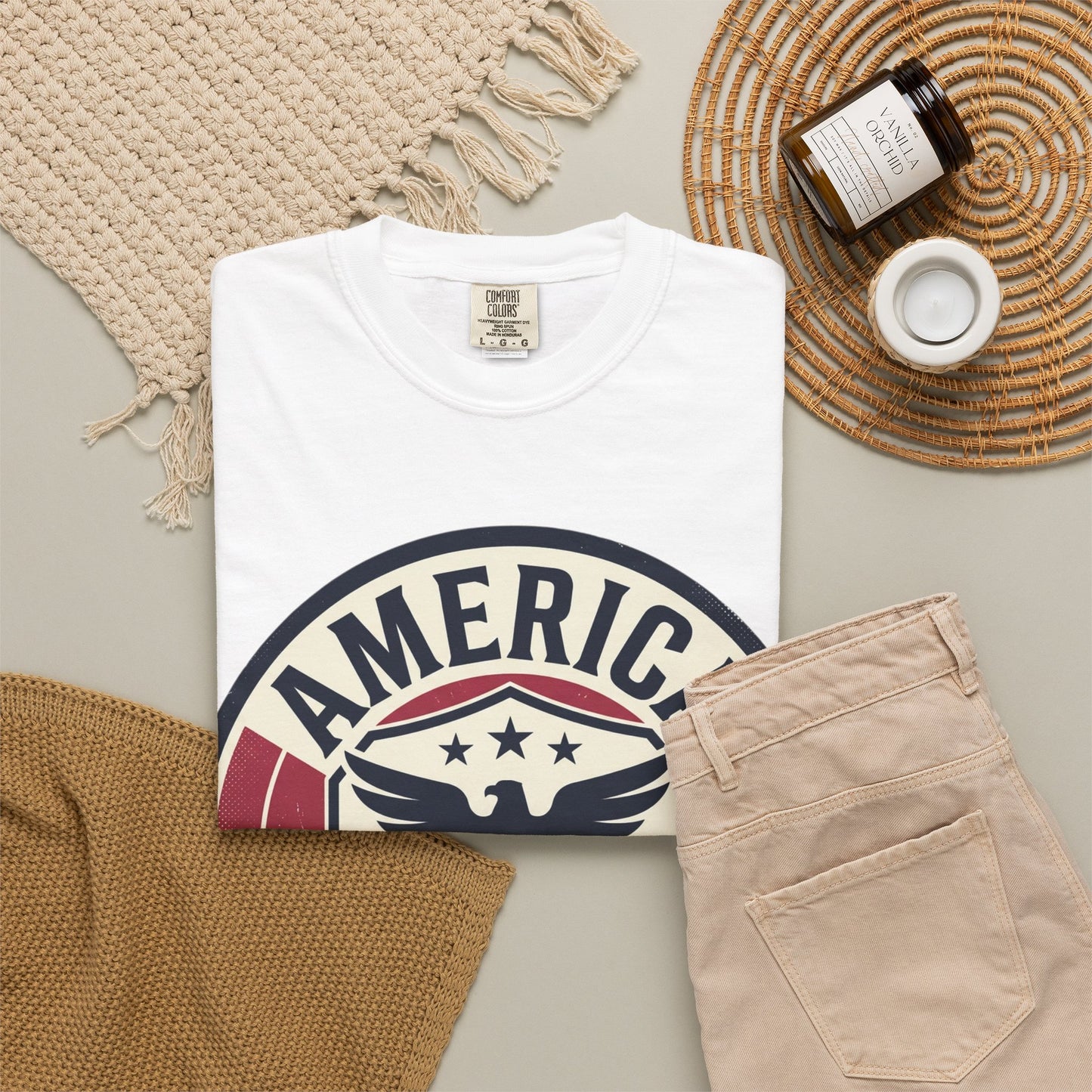 Raised on Freedom USA T-Shirt — America 250 Patriotic Graphic Tee