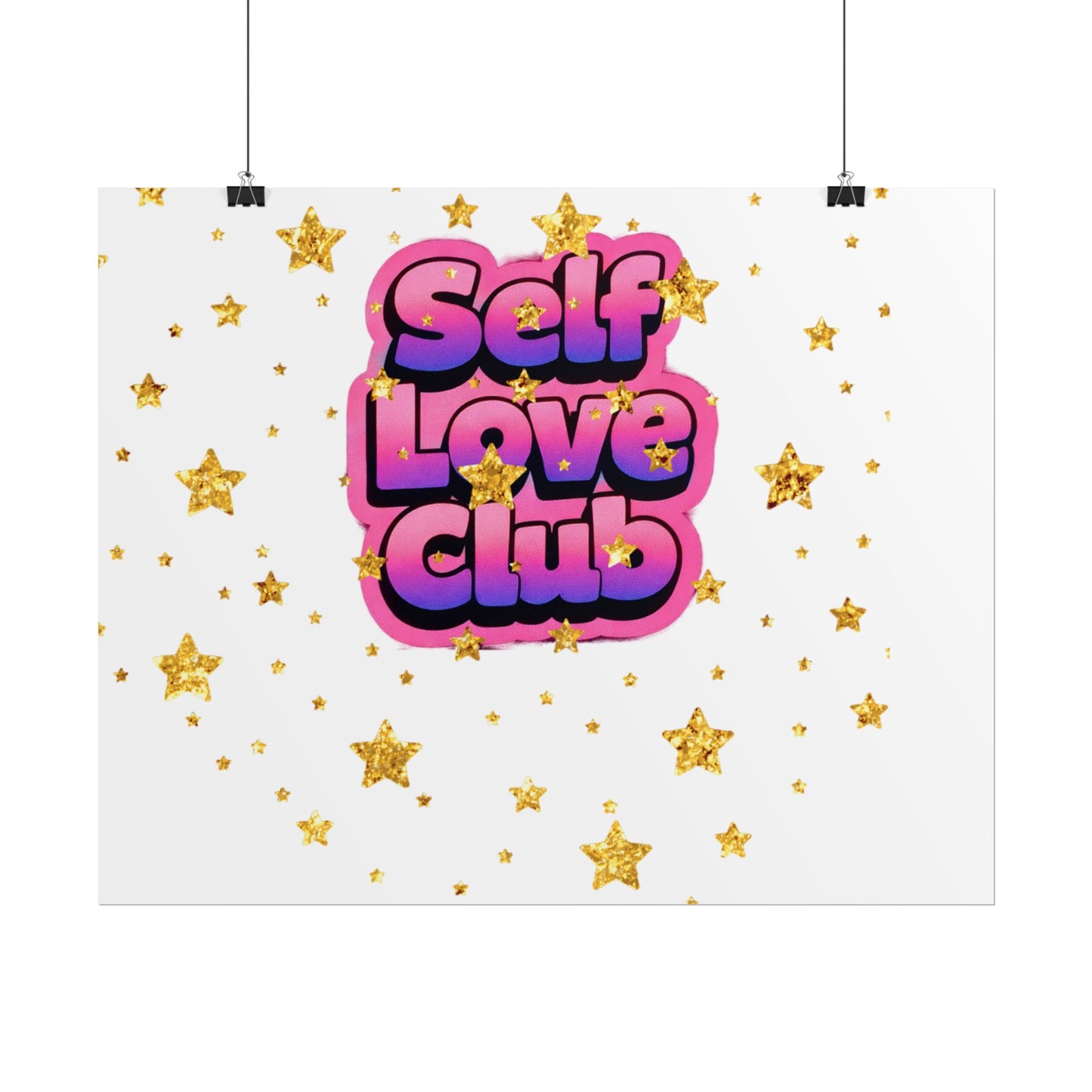 Self Love Club Poster FOR GIRLS