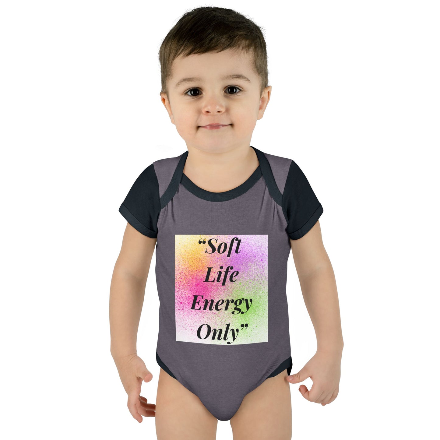 Cute Soft Life Energy Only Baby Bodysuit