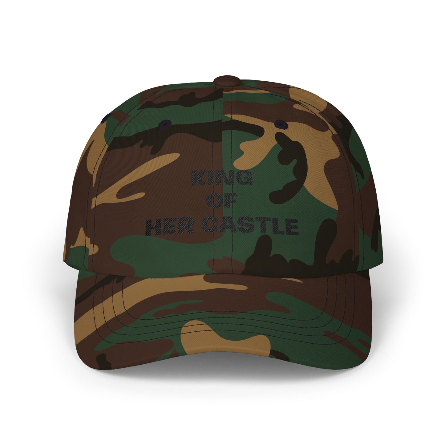 Dad Cap — "King of My Castle" Embroidered Baseball Hat