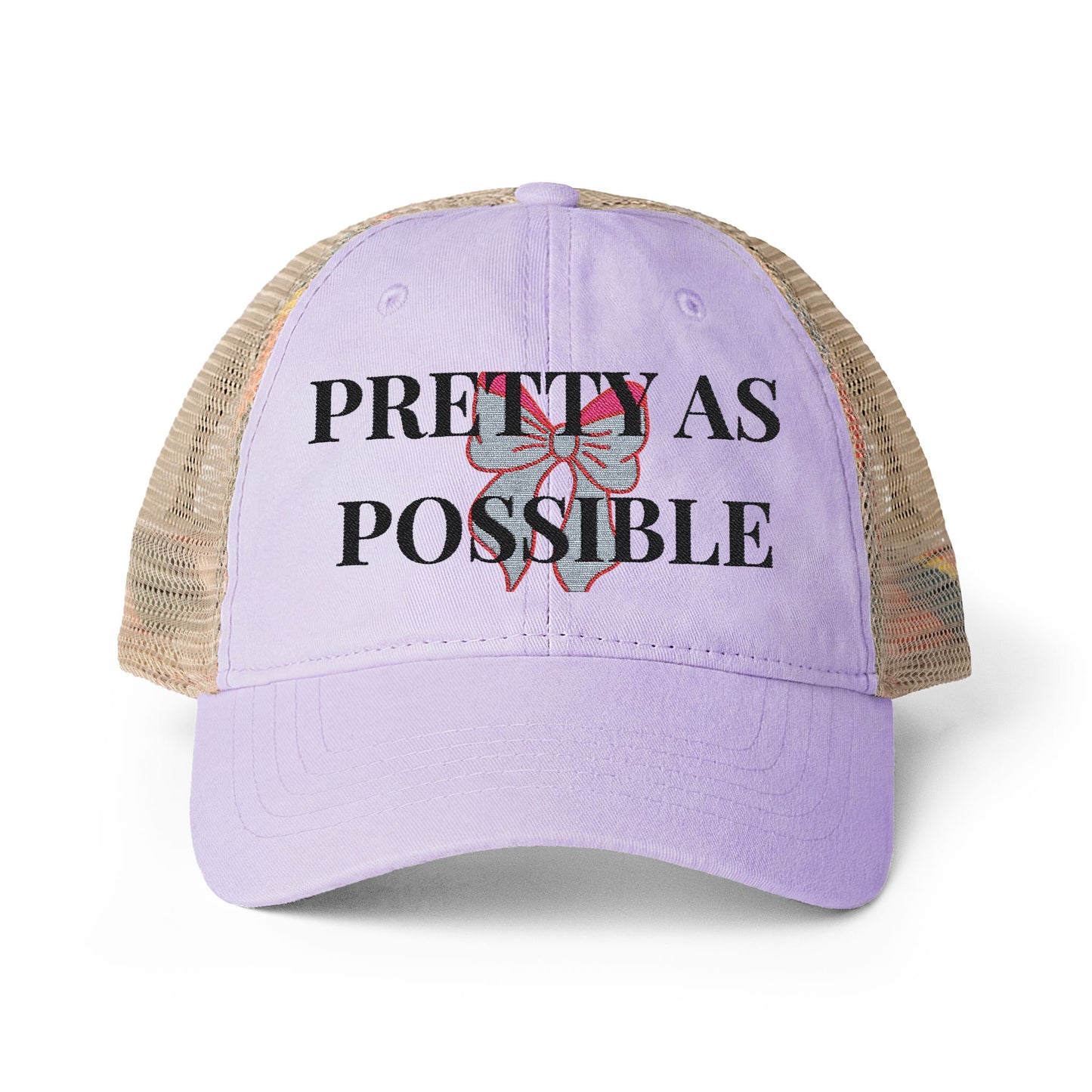 Women's Washed Mesh-Back Cap