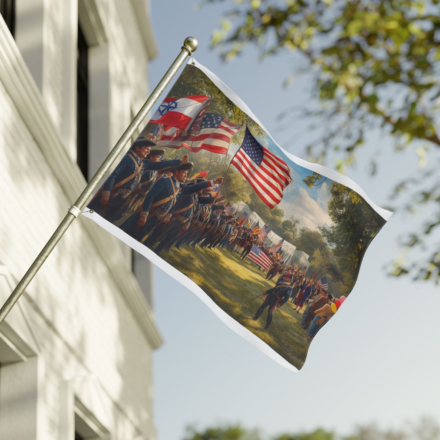 Historic usa flag