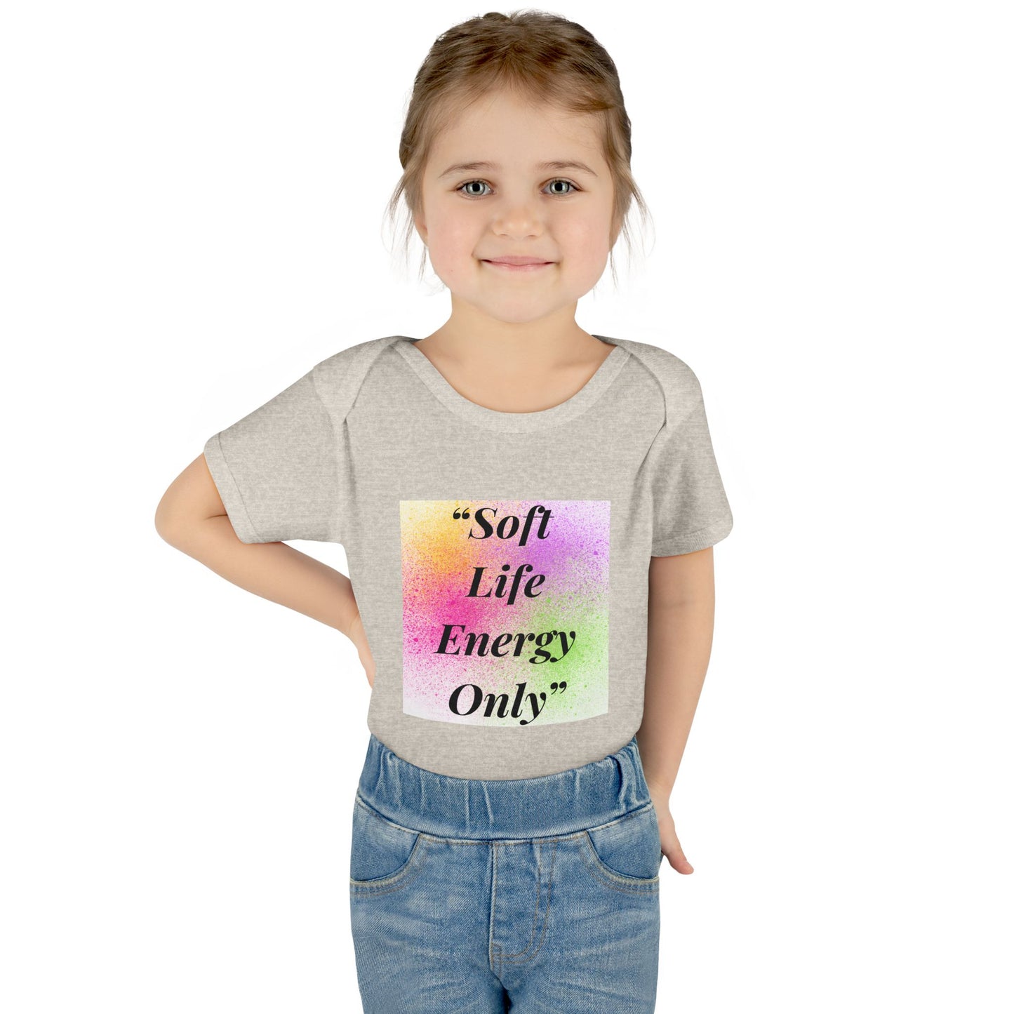 Cute Soft Life Energy Only Baby Bodysuit