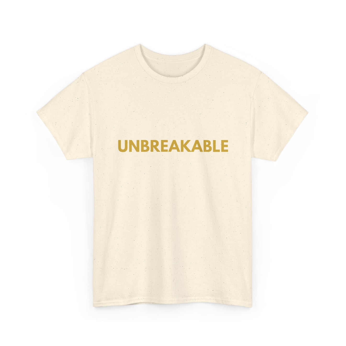 Unbreakable Tee — Minimal Bold Statement T‑Shirt