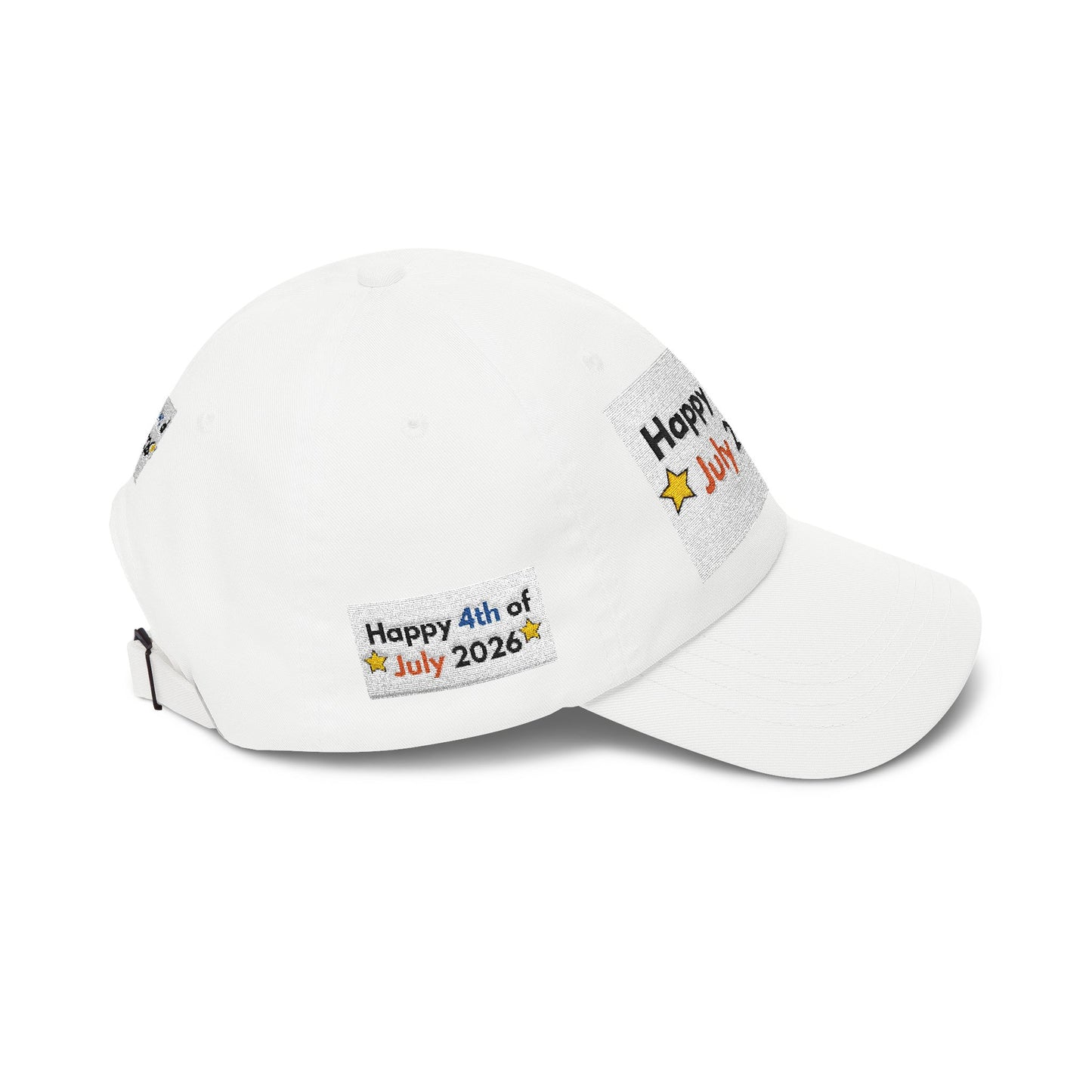Happy 4th of July 2026 Dad Cap | Independence Day Stars Theme