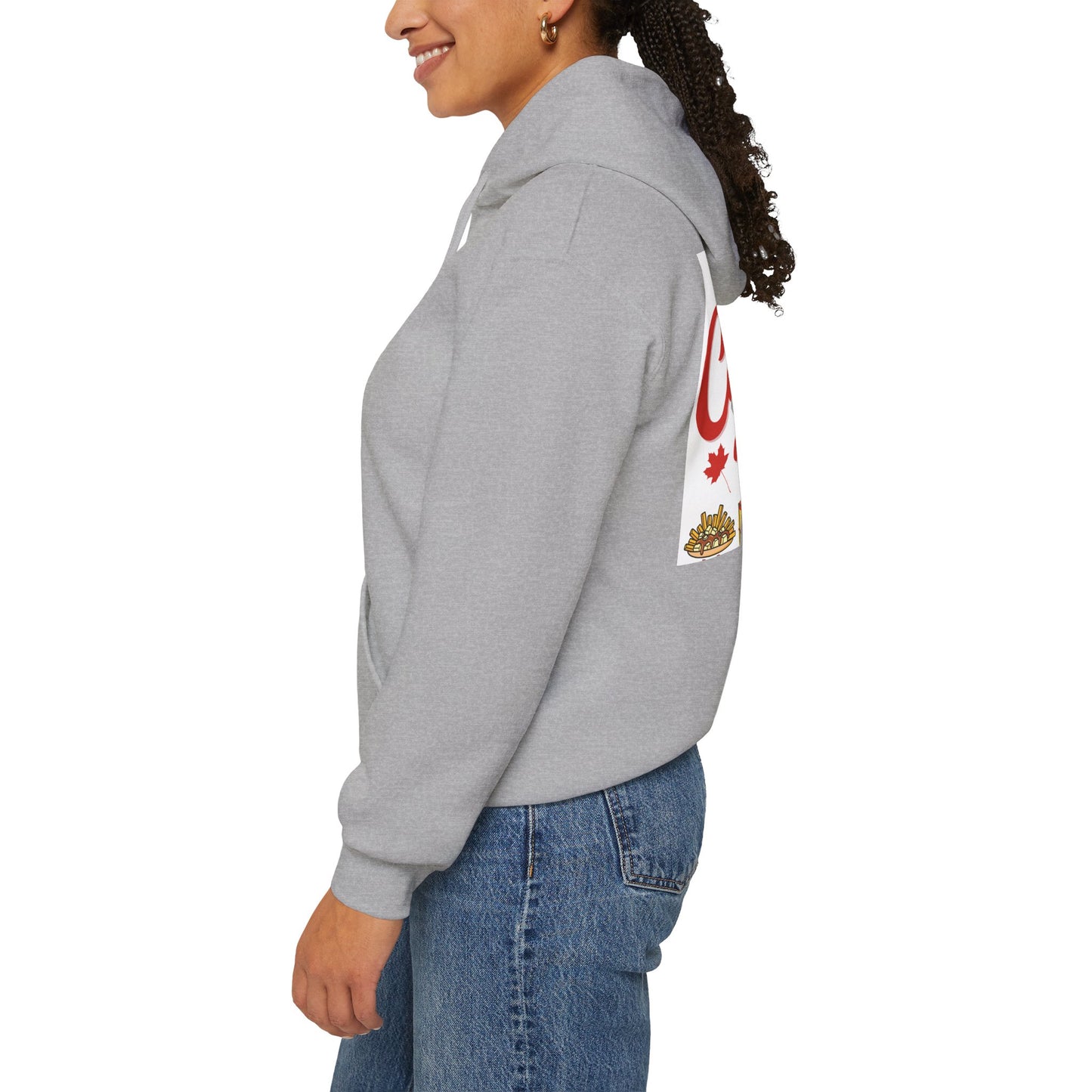 Canada Day Hoodie — "Happy Canada Day! Proud Canadian" Celebration Sweatshirt