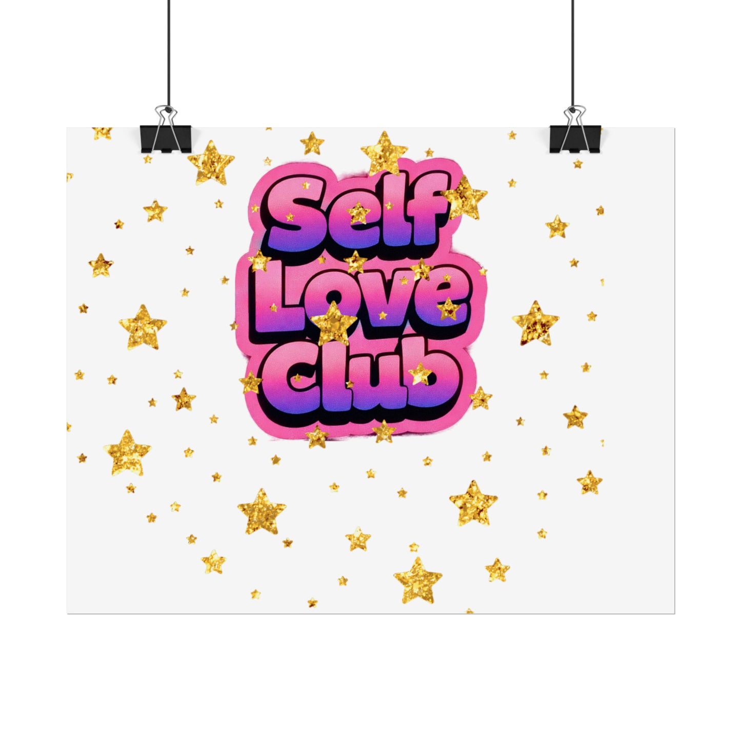 Self Love Club Poster FOR GIRLS