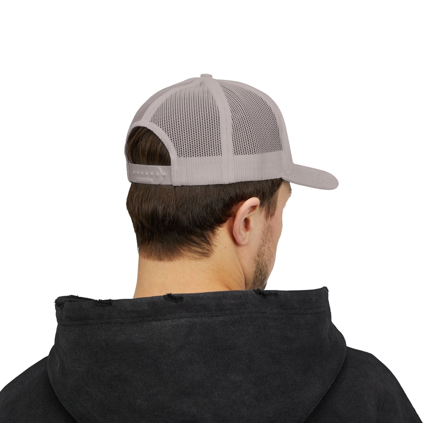 Blue Glitter 250 Patch Snapback Cap | Trucker Mesh Hat