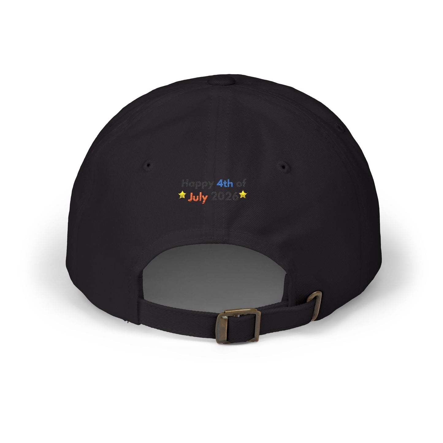 Happy 4th of July 2026 Dad Cap | Patriotic Embroidered Baseball Hat