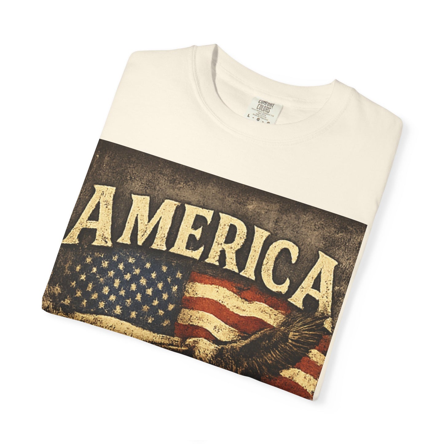 America 1776-2026 Vintage Flag Eagle T-shirt