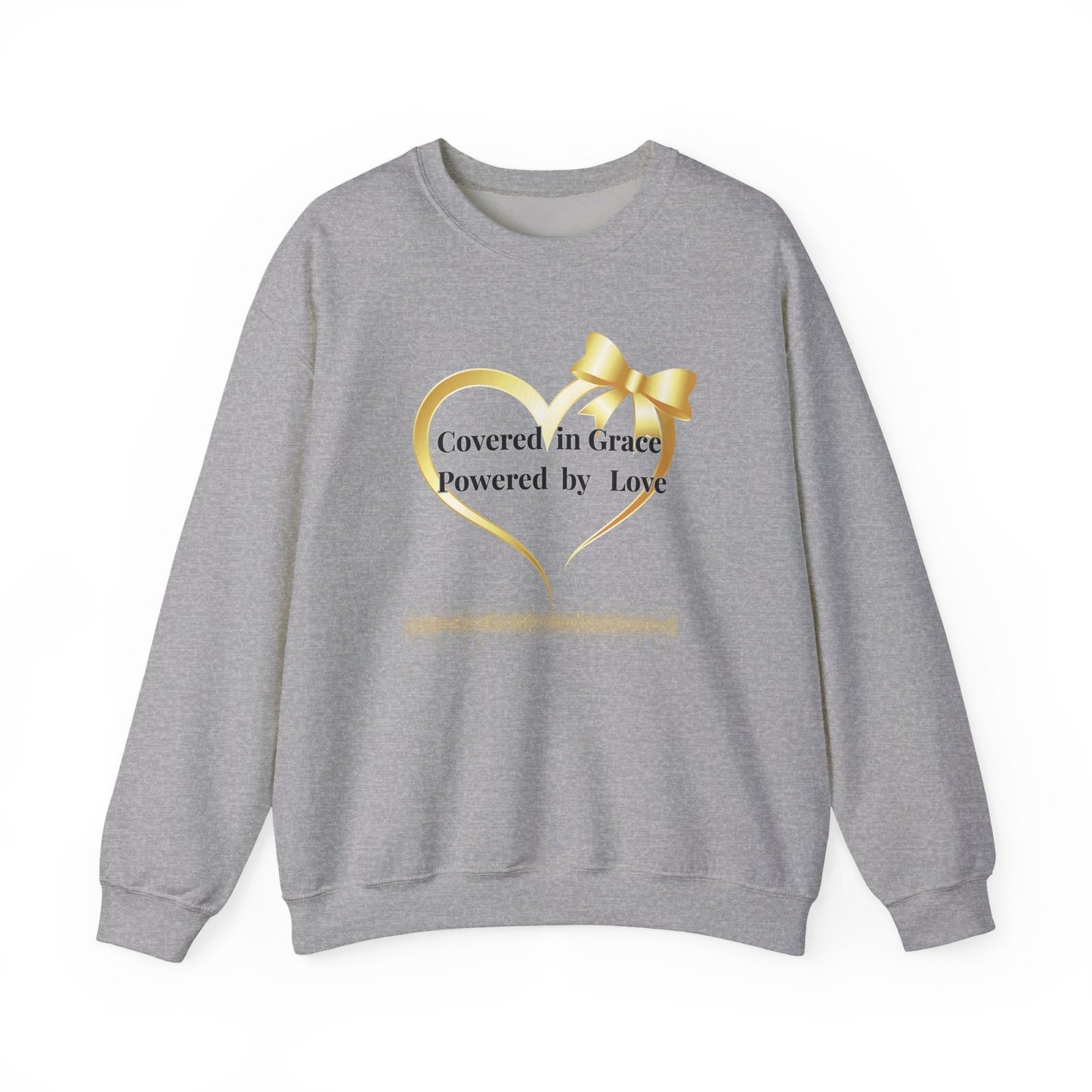 Our Queen Crewneck Sweatshirt — Gold Crown Graphic Pullover