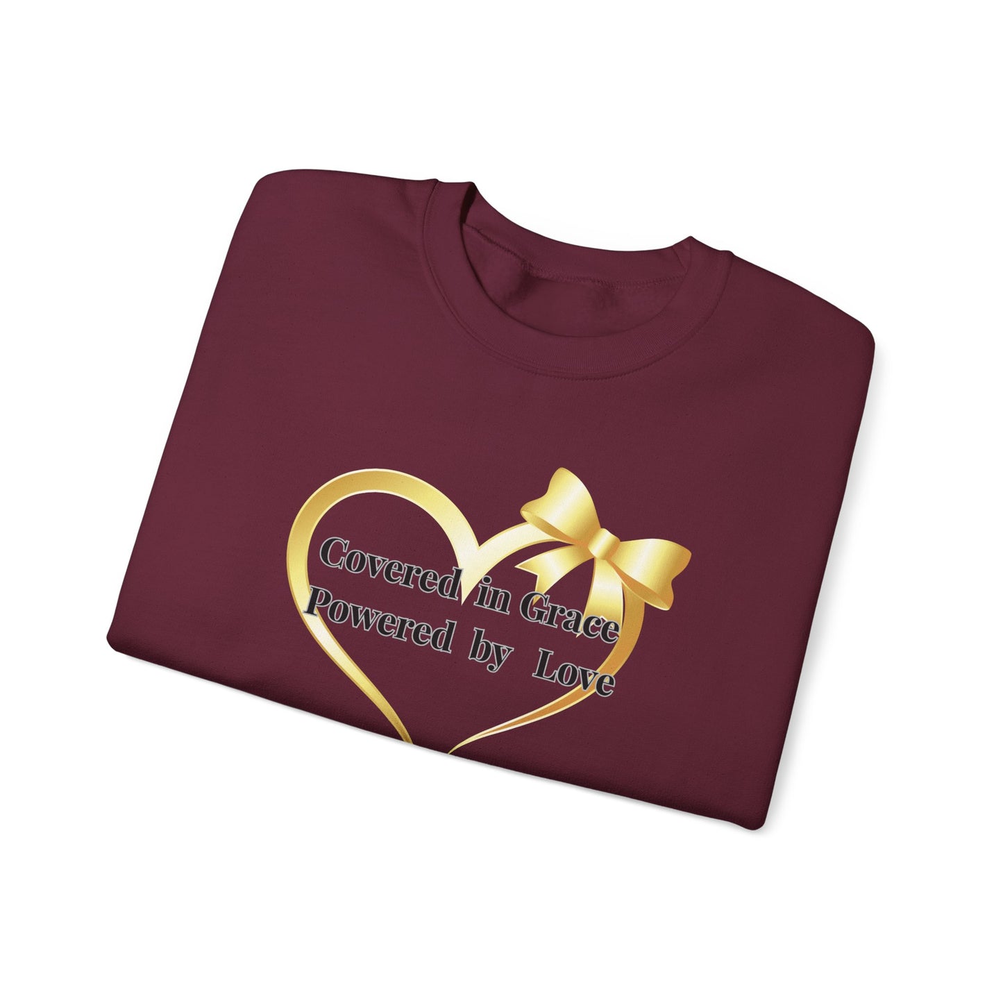 Our Queen Crewneck Sweatshirt — Gold Crown Graphic Pullover
