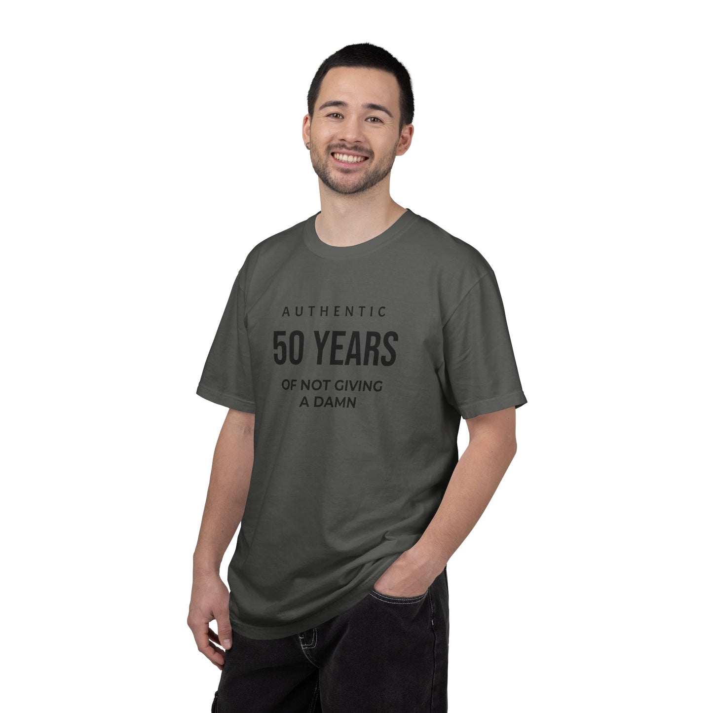 50 Years of Not Giving a Damn T-Shirt — Funny 50th Birthday Tee