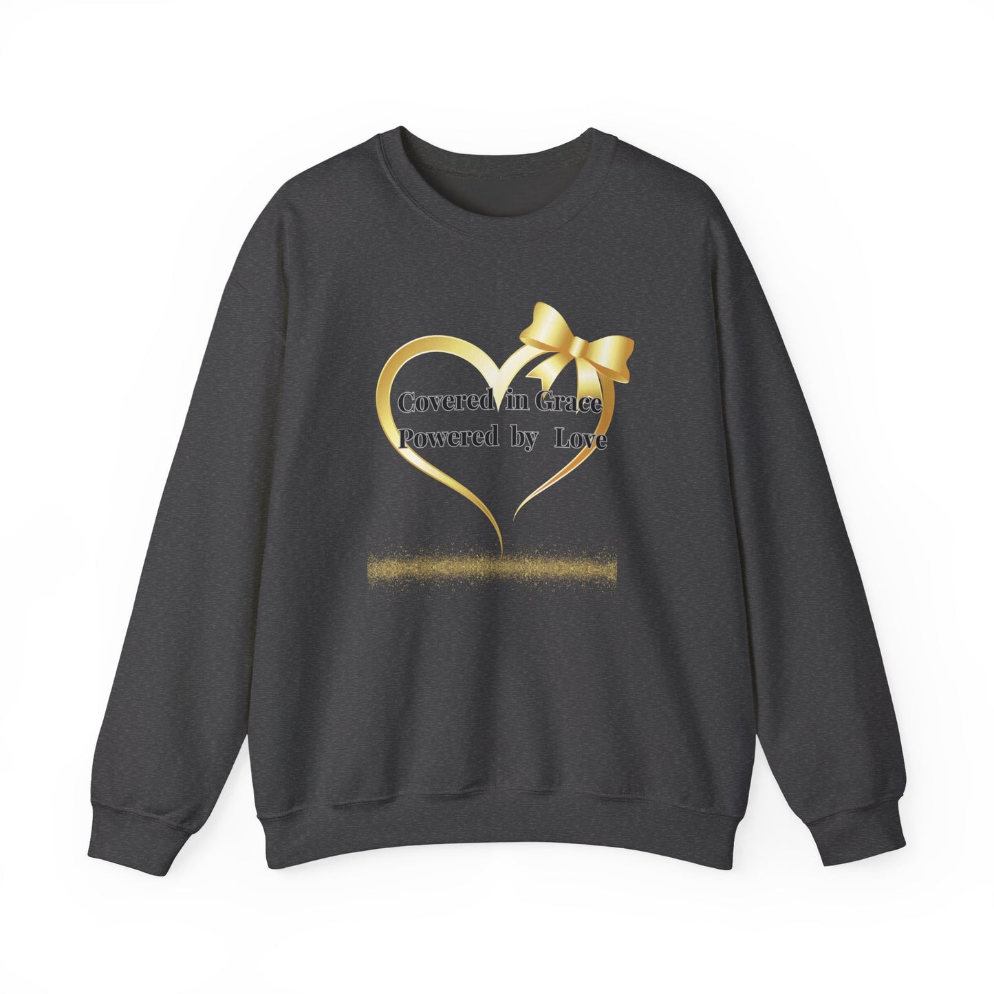 Our Queen Crewneck Sweatshirt — Gold Crown Graphic Pullover