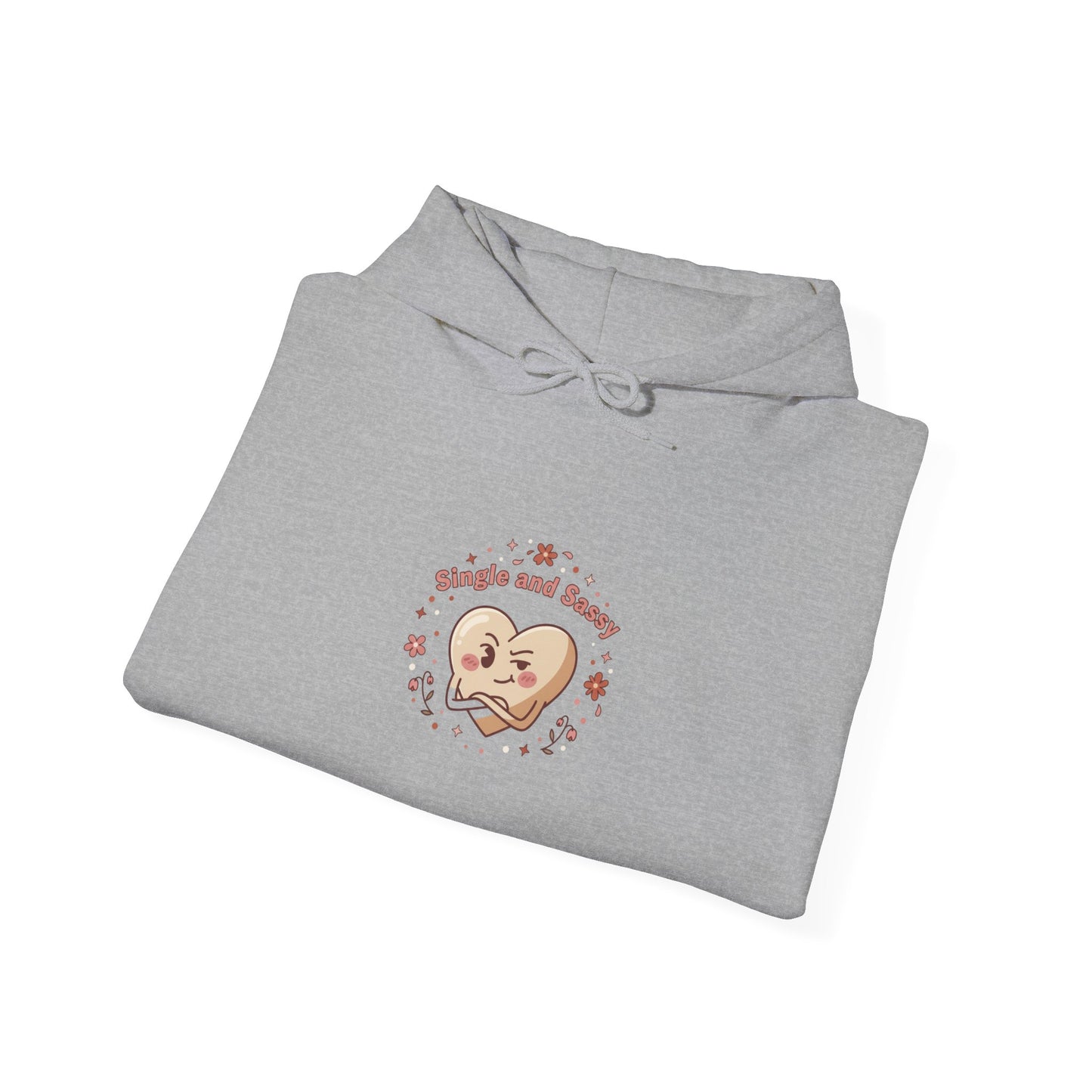 Single and Sassy Hoodie | Anti Valentine sweatshirt, sarcastic valentines pullover
