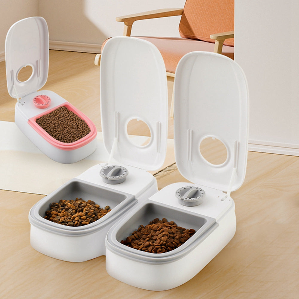 Smart  Stainless Steel Food Dispenser For PETS