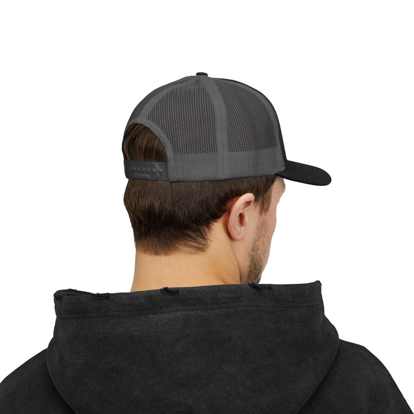 Blue Glitter 250 Patch Snapback Cap | Trucker Mesh Hat