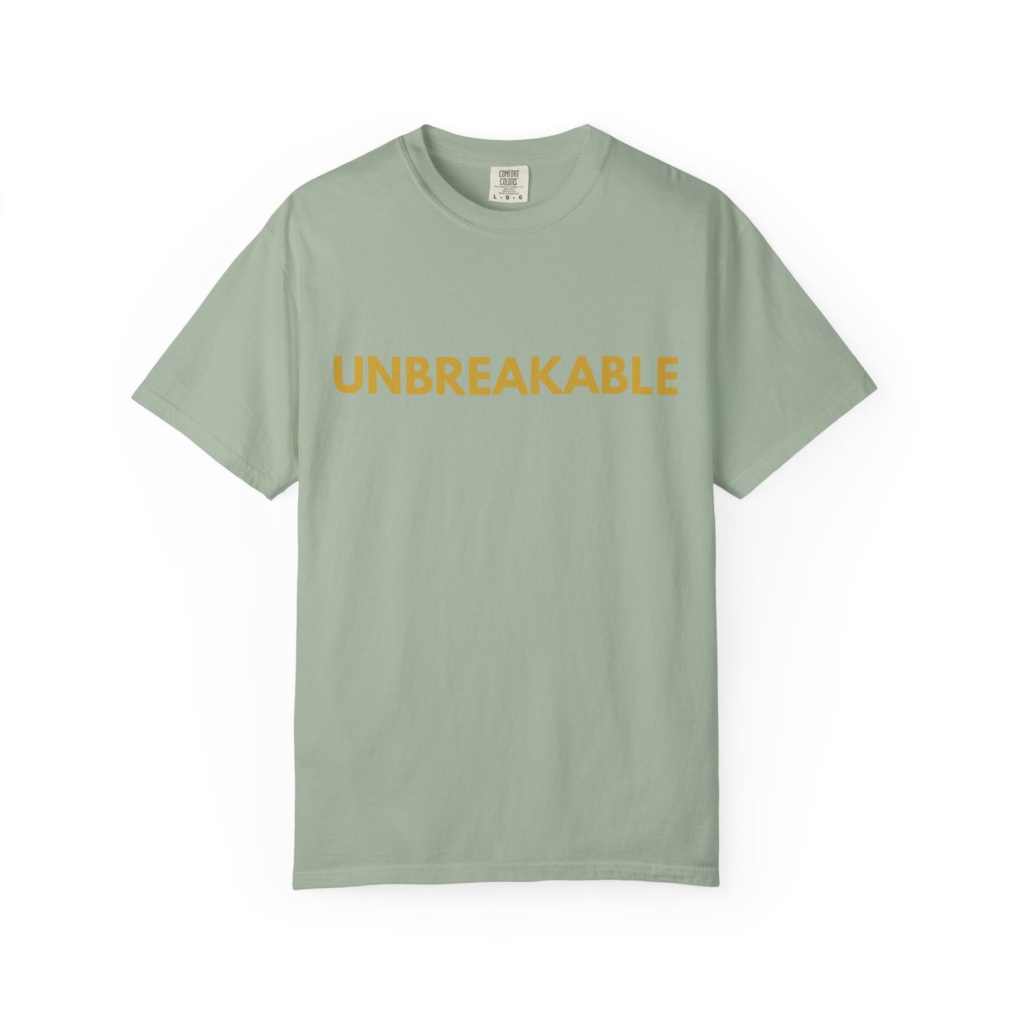 Resilience Tee — Minimalist Garment-Dyed T-Shirt for Calm Confidence