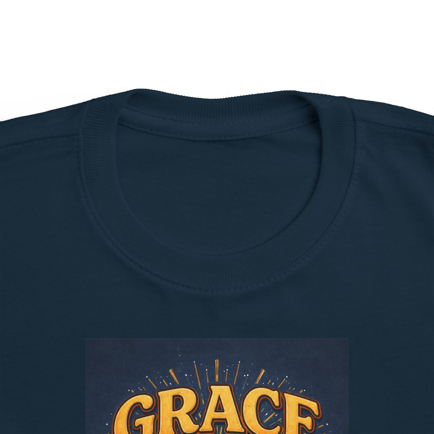 Grace Over Grind Retro Inspirational Toddler T-Shirt