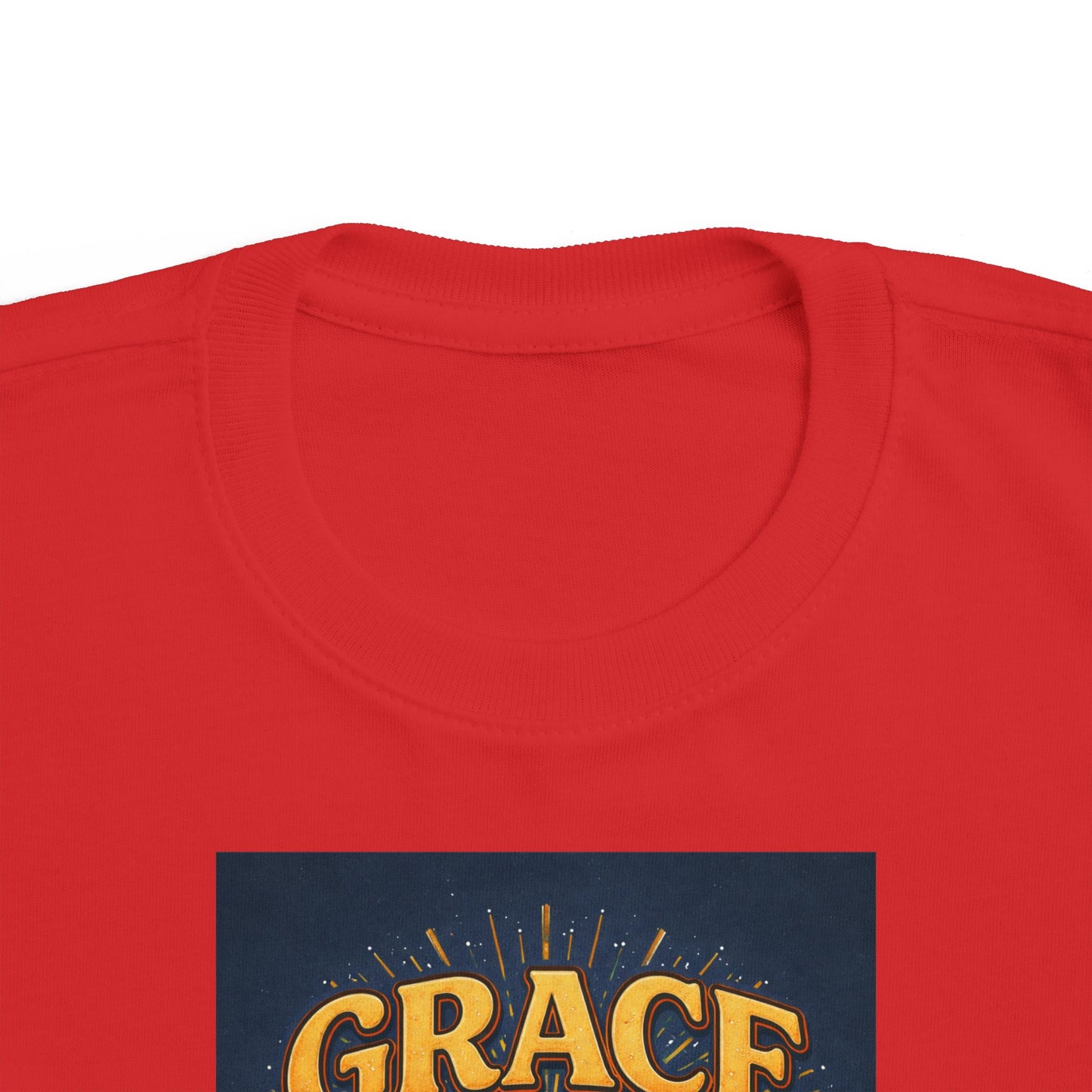 Grace Over Grind Retro Inspirational Toddler T-Shirt