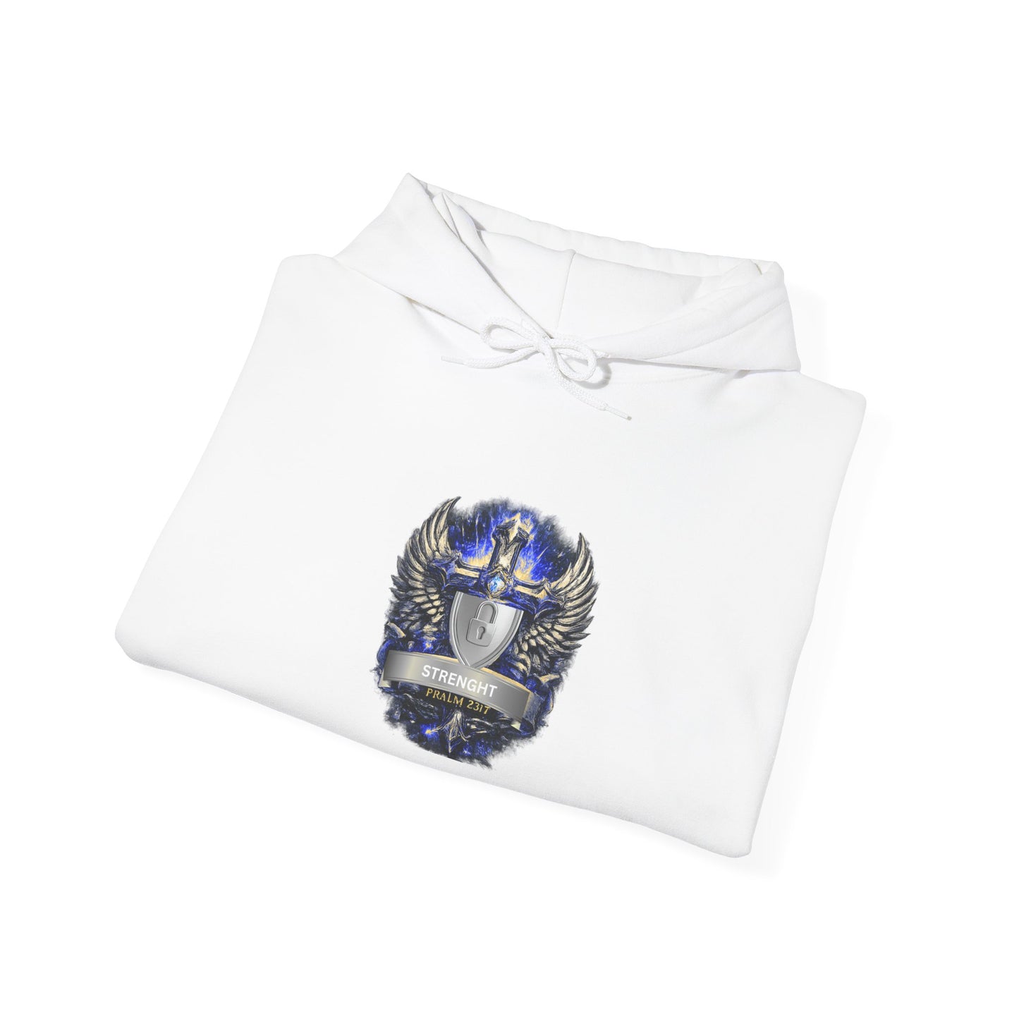 Knight Helmet Crest Hoodie — Medieval Armor Emblem Sweatshirt