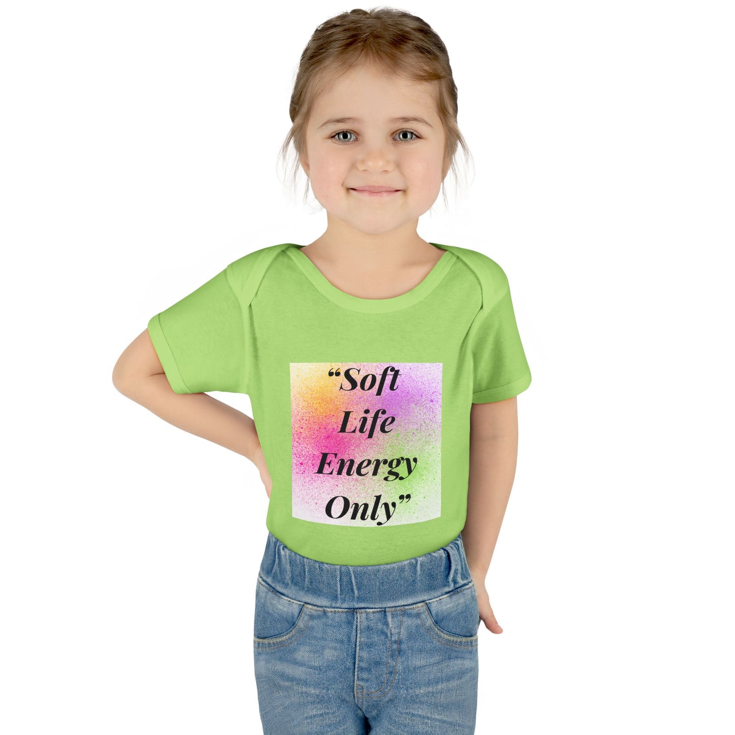 Cute Soft Life Energy Only Baby Bodysuit