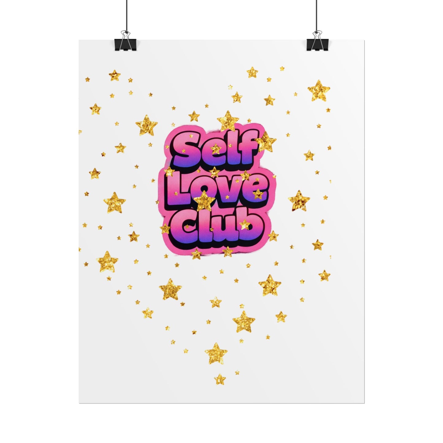 Self Love Club Poster FOR GIRLS