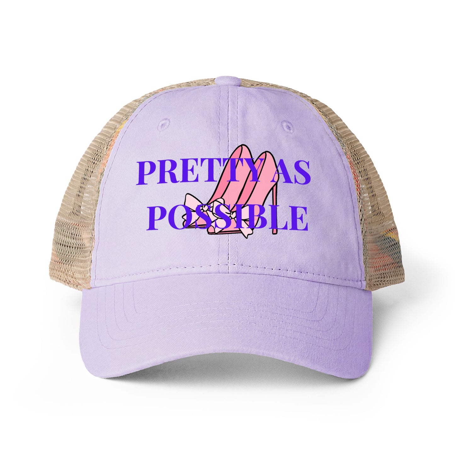 Women's Washed Mesh-Back Cap