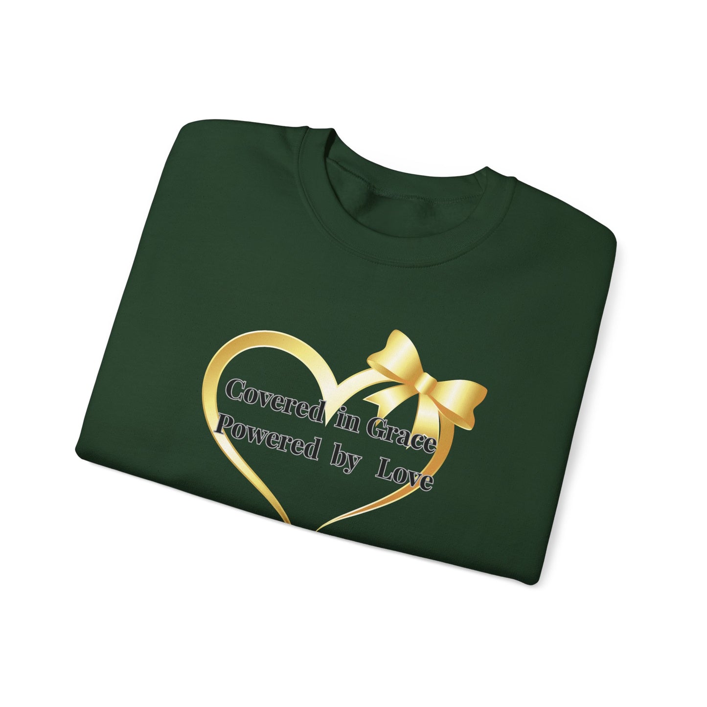 Our Queen Crewneck Sweatshirt — Gold Crown Graphic Pullover
