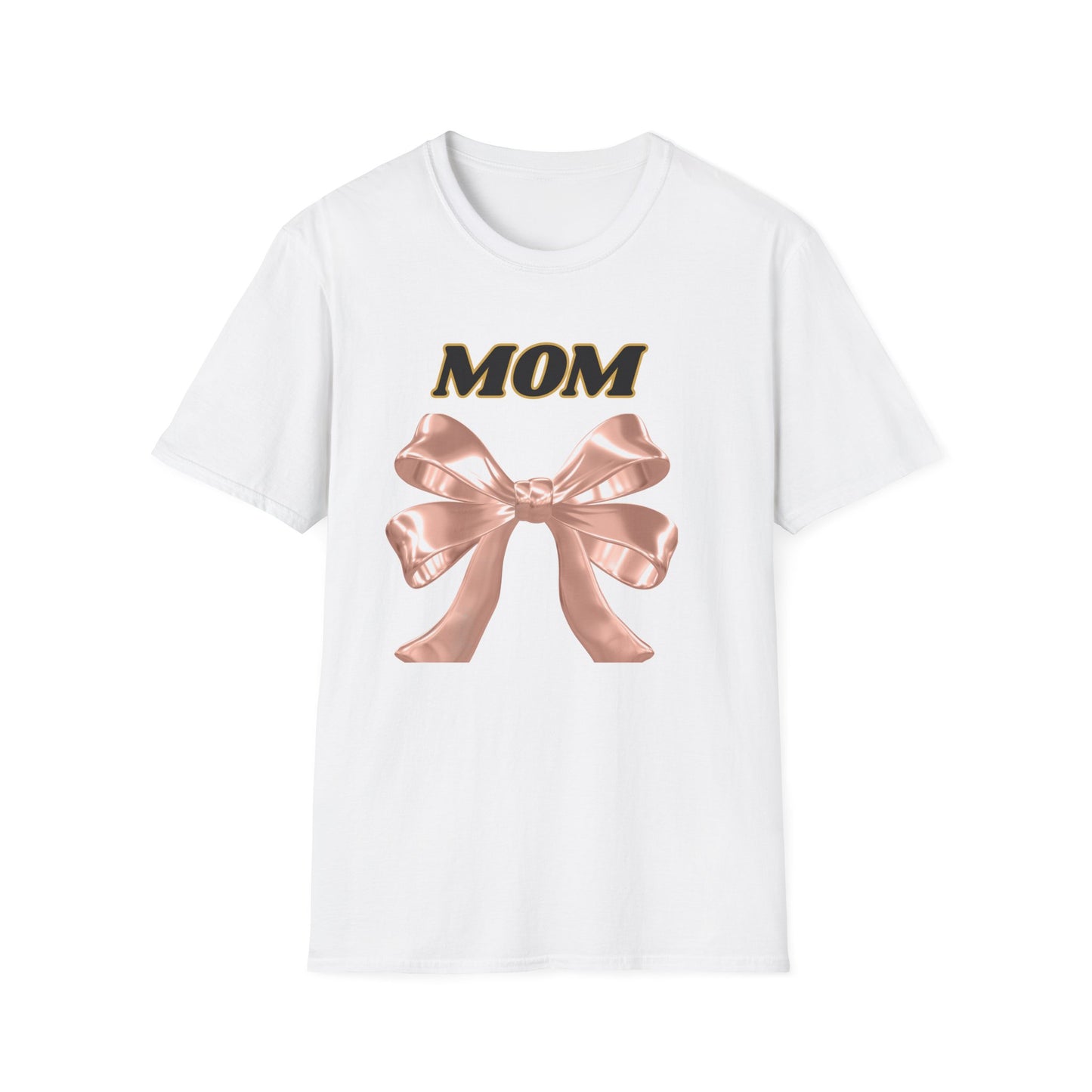 Mom Rose Gold Bow T-Shirt