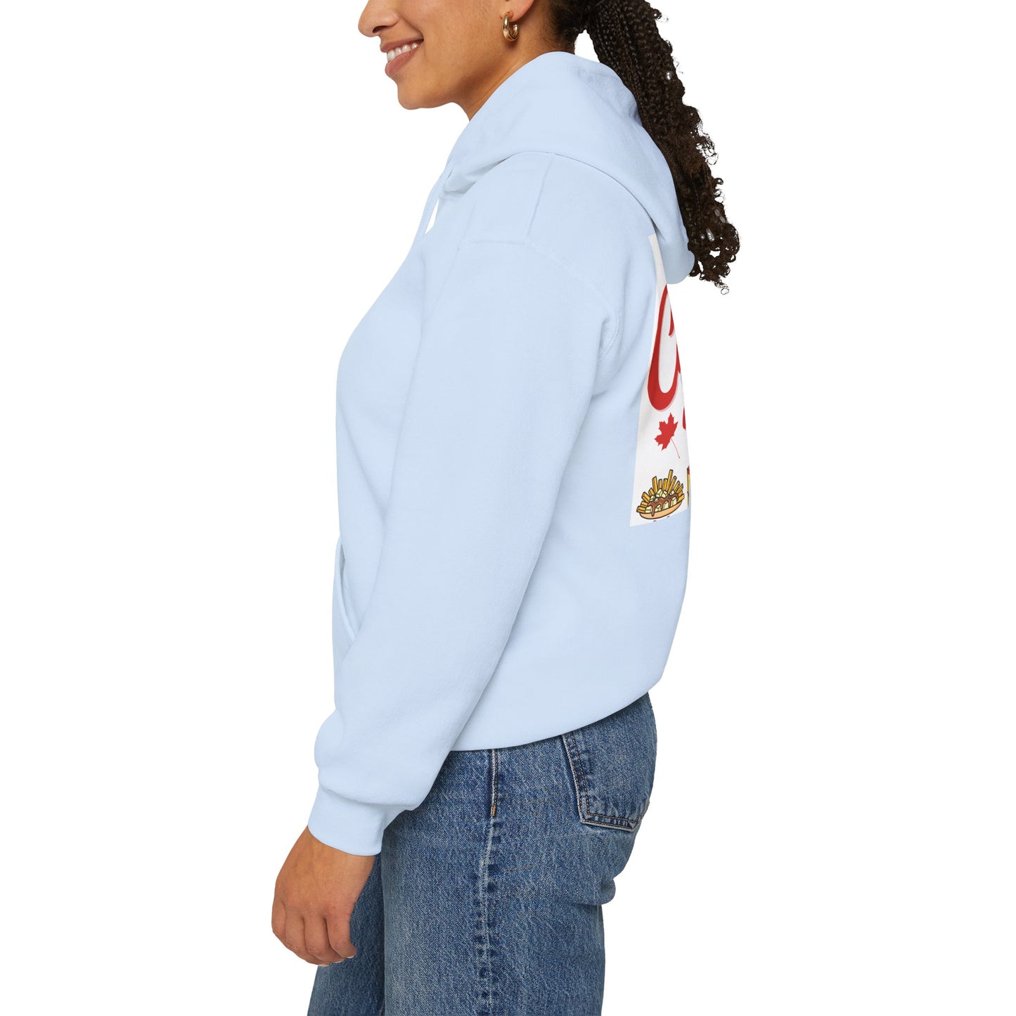 Canada Day Hoodie — "Happy Canada Day! Proud Canadian" Celebration Sweatshirt