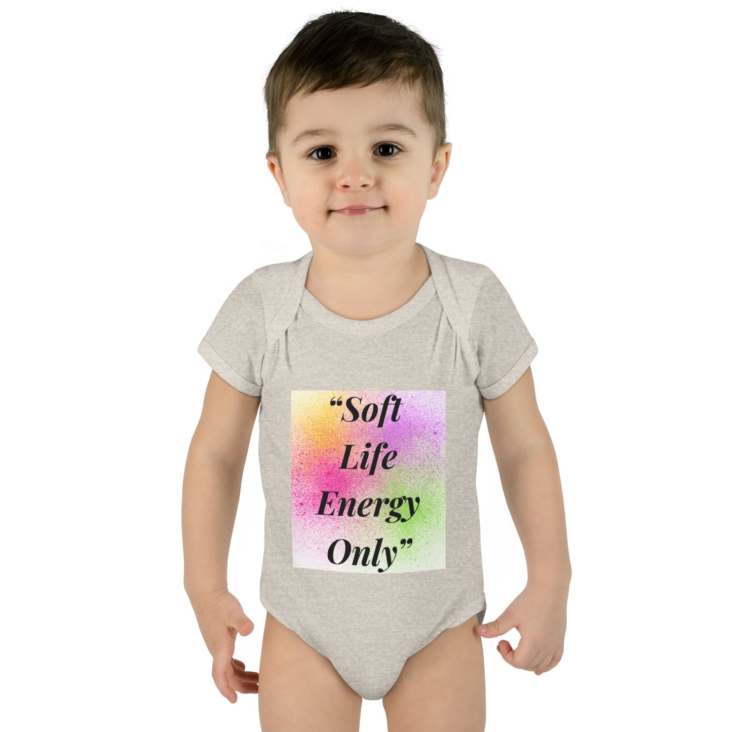 Cute Soft Life Energy Only Baby Bodysuit