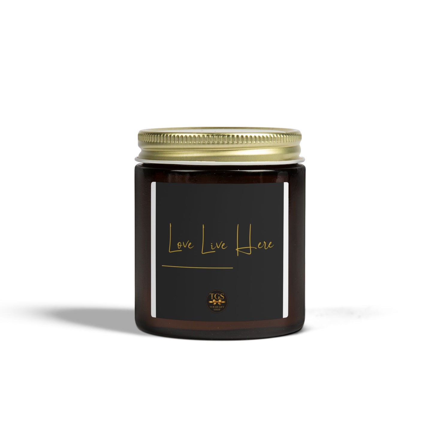 Love Lives Here Candle | Scented Coconut Apricot Wax 4oz 9oz