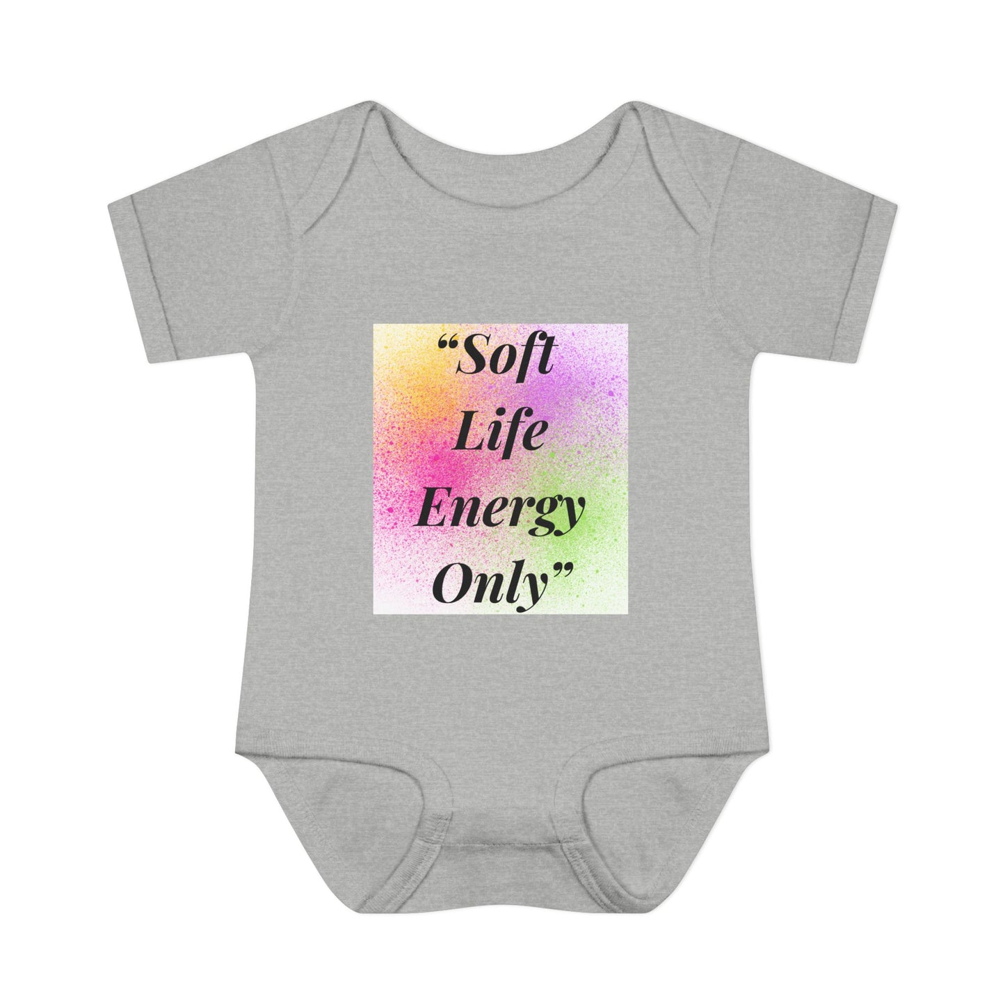 Cute Soft Life Energy Only Baby Bodysuit