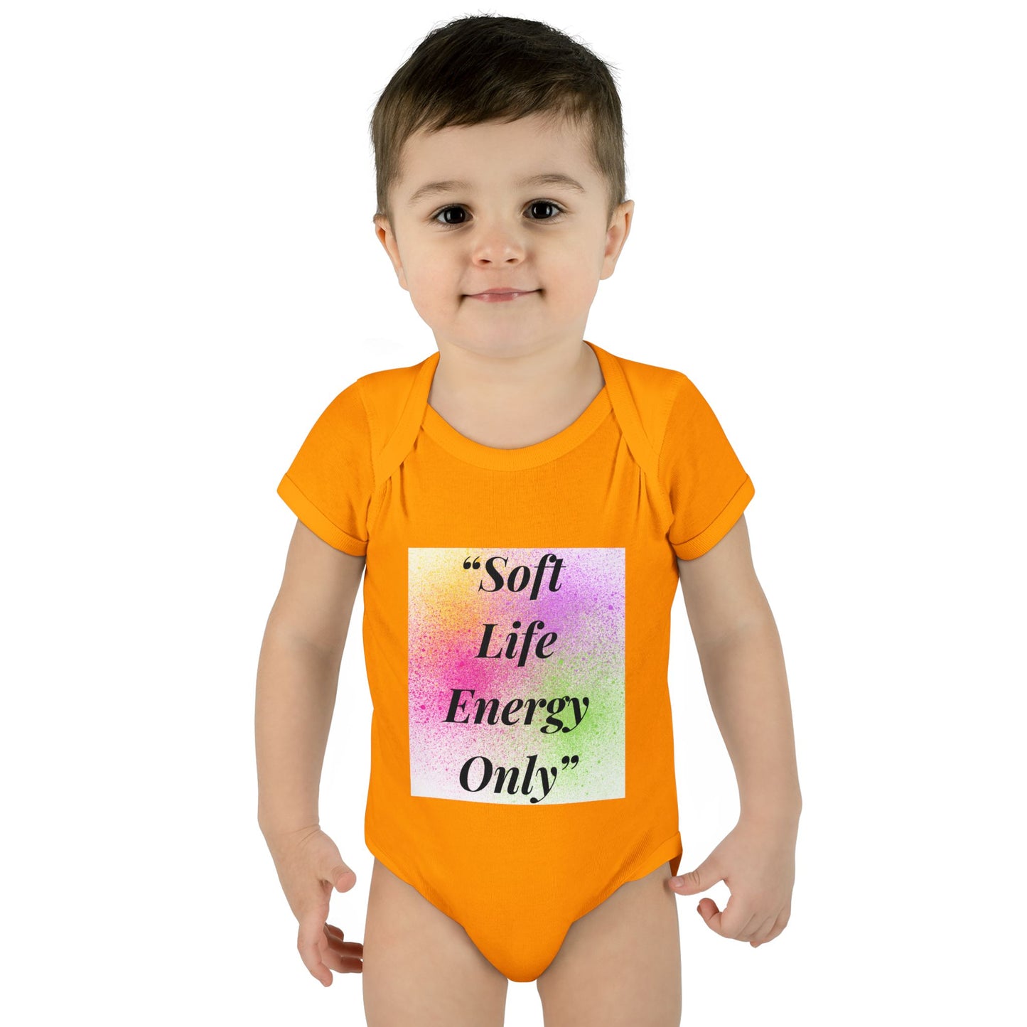 Cute Soft Life Energy Only Baby Bodysuit
