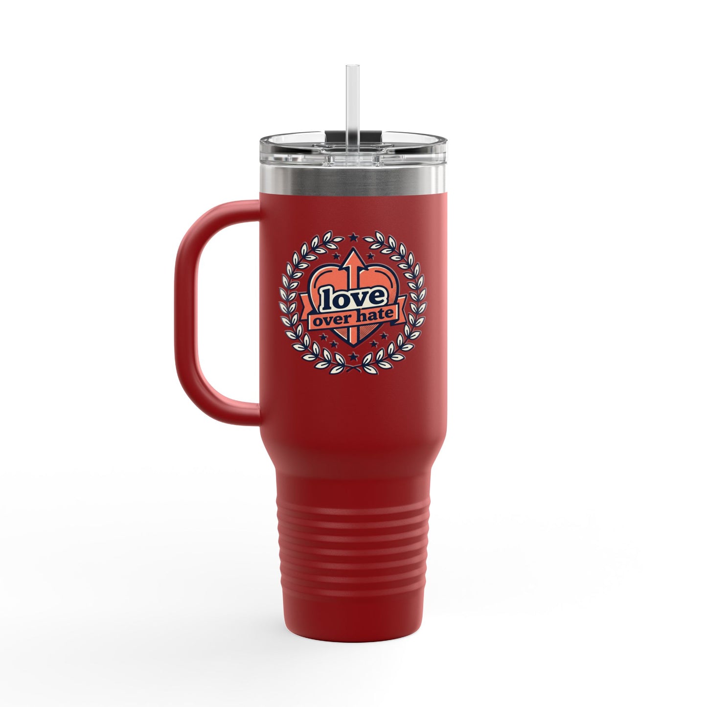 40oz Insulated Travel Mug — Multipack Sizes (White or Transparent)