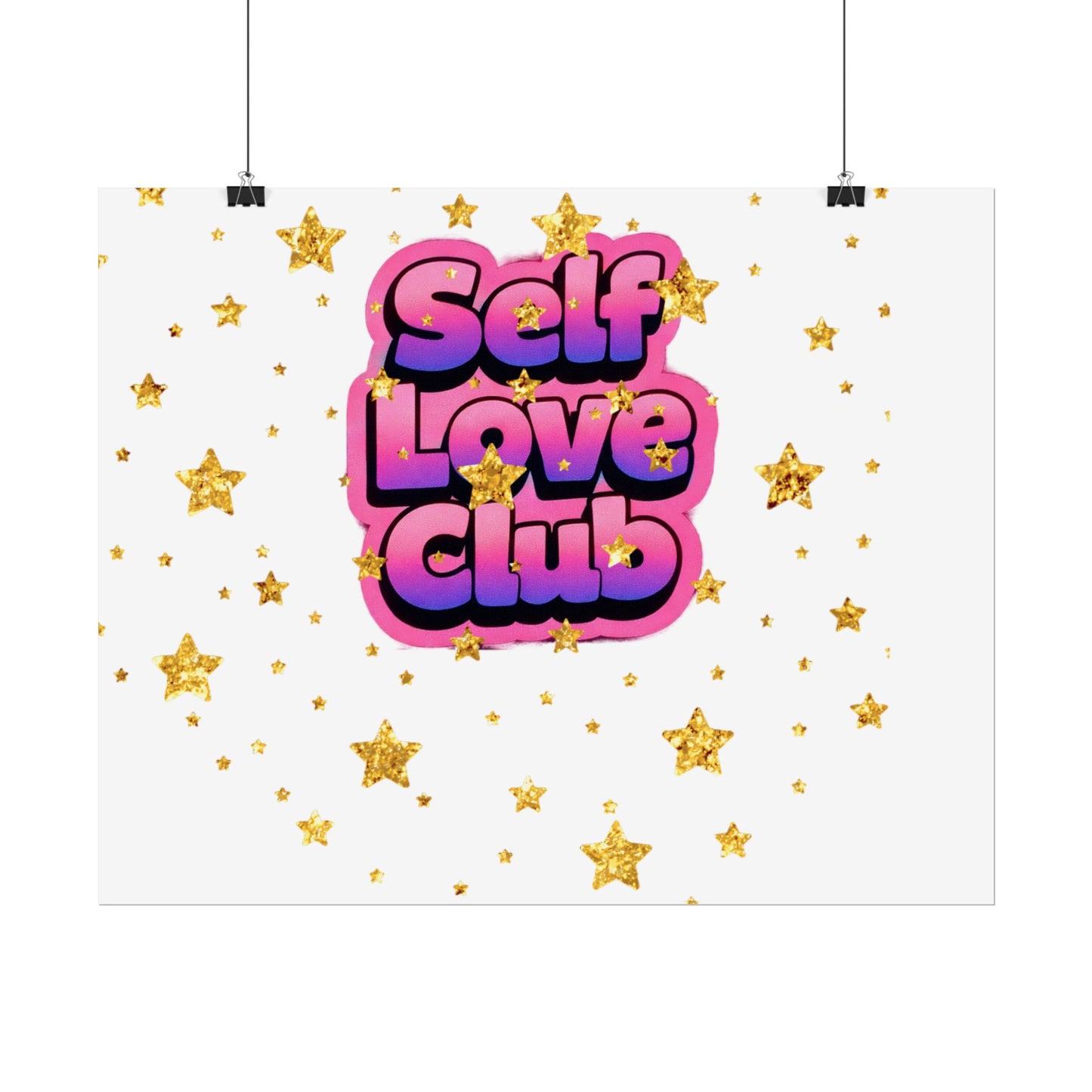 Self Love Club Poster FOR GIRLS
