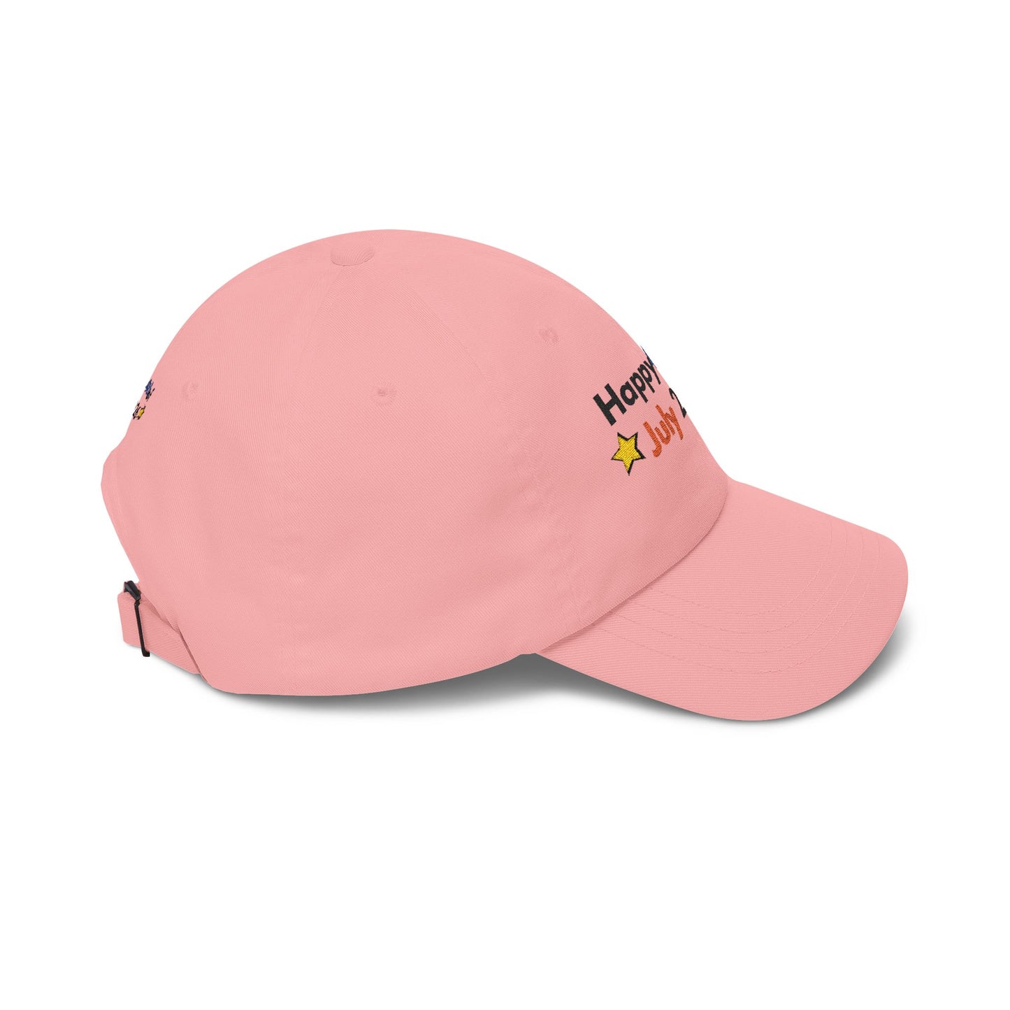 Happy 4th of July 2026 Dad Cap | Patriotic Embroidered Baseball Hat