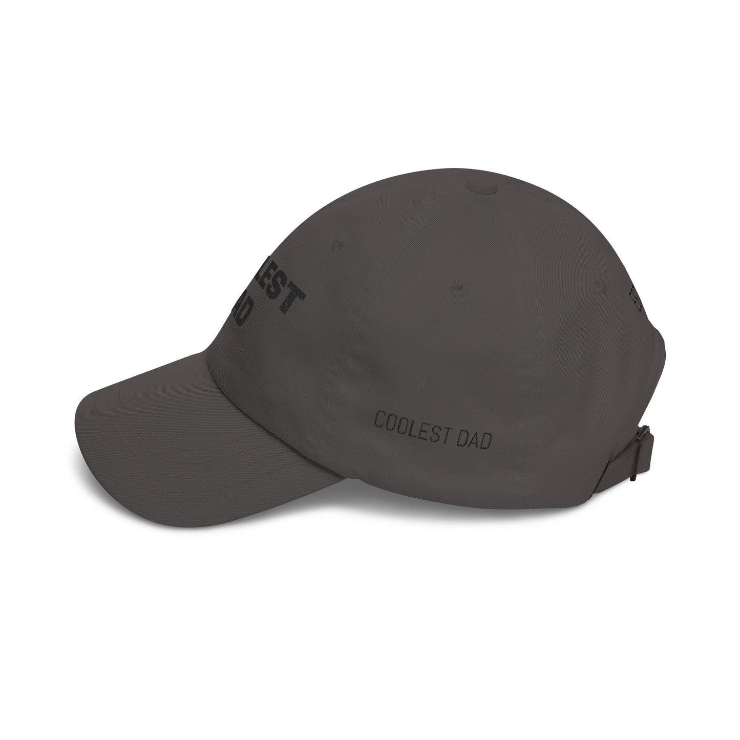 Coolest Dad Embroidered Cap — 'Coolest Dad' Front & 'EST 2007' Back