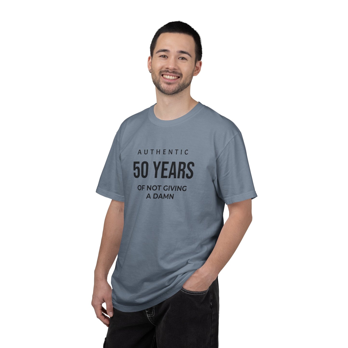 50 Years of Not Giving a Damn T-Shirt — Funny 50th Birthday Tee
