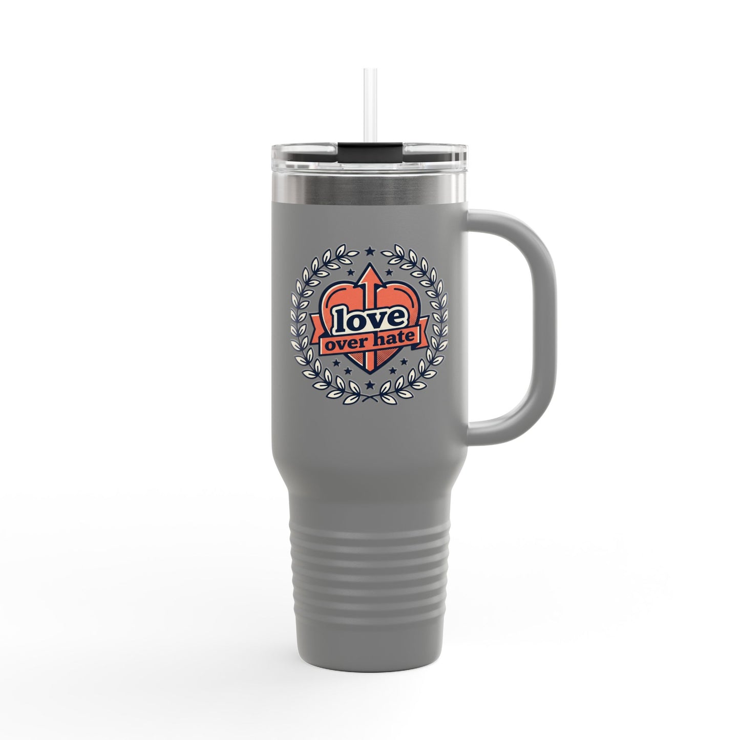 40oz Insulated Travel Mug — Multipack Sizes (White or Transparent)