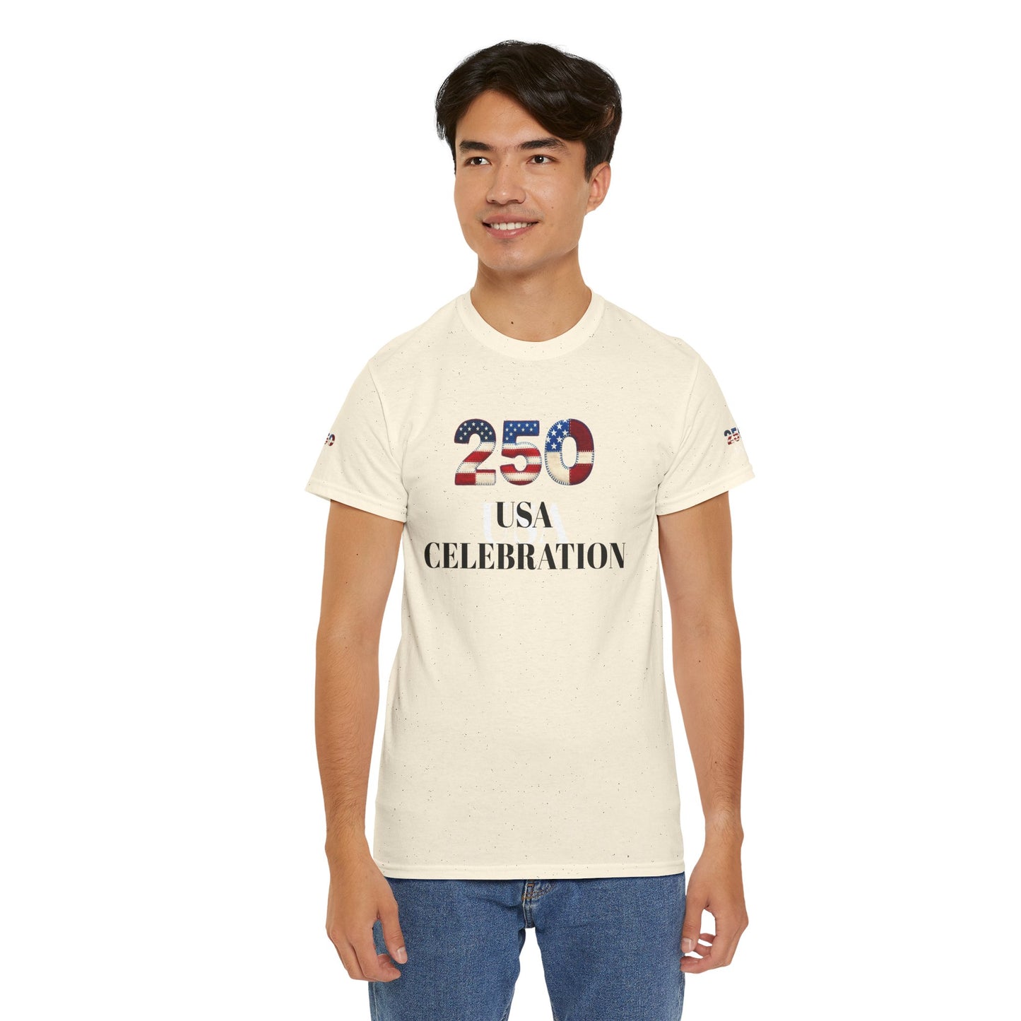 250 USA Celebration T‑Shirt — Patriotic 4th of July Tee
