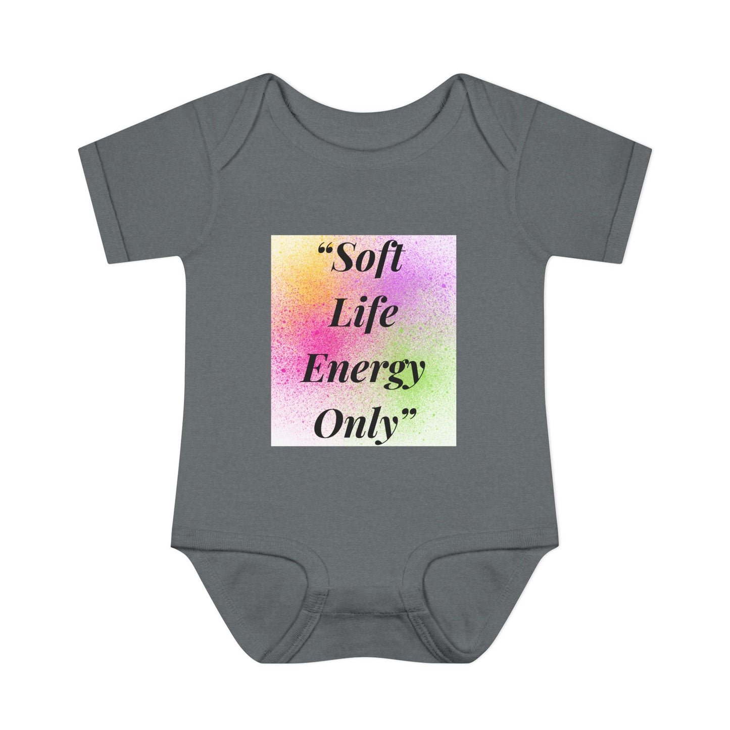 Cute Soft Life Energy Only Baby Bodysuit