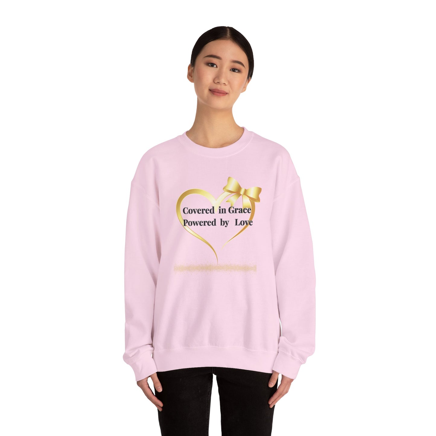 Our Queen Crewneck Sweatshirt — Gold Crown Graphic Pullover