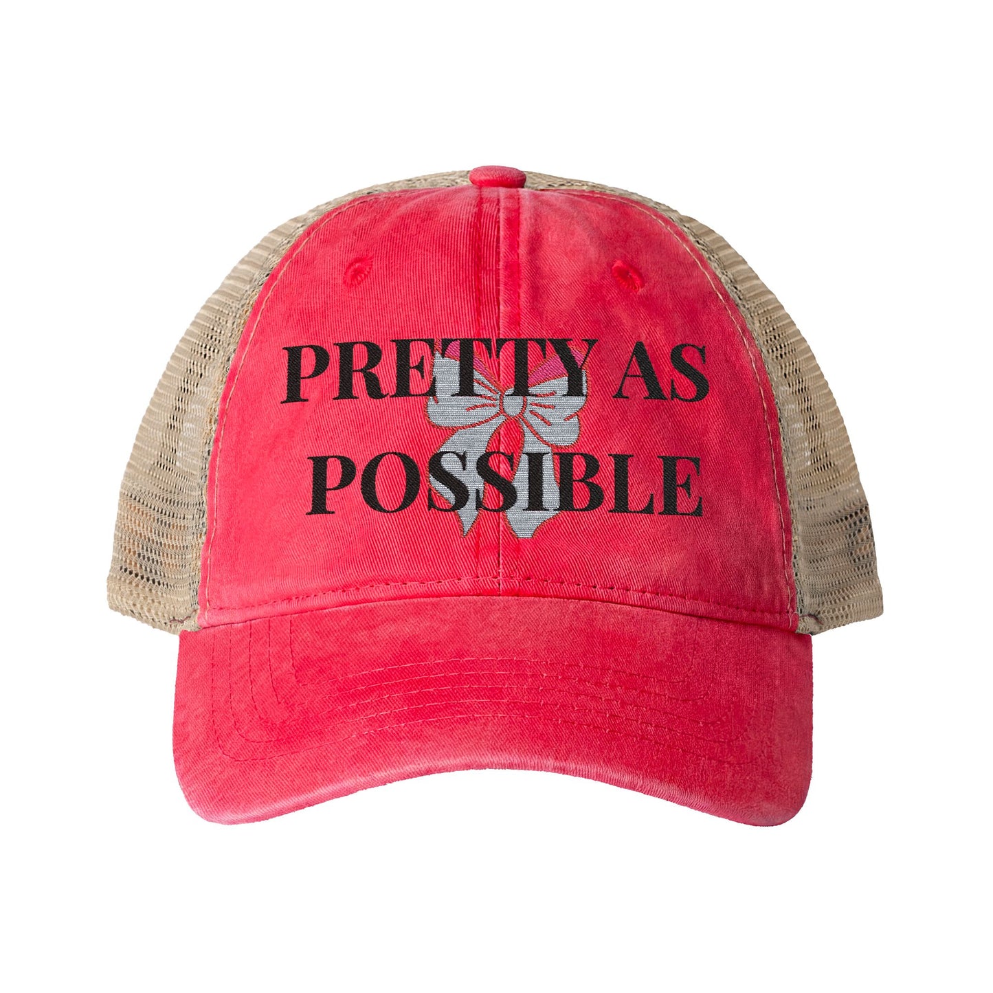 Women's Washed Mesh-Back Cap