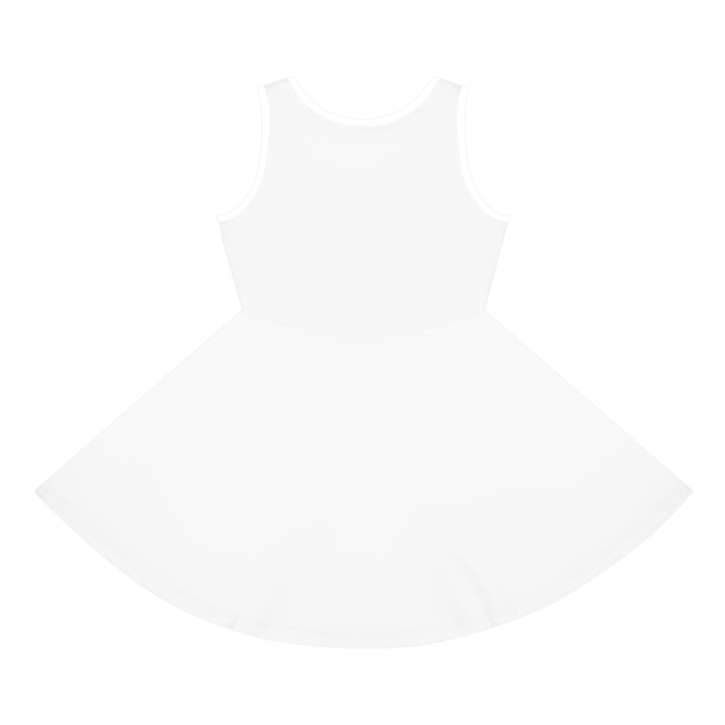 Carousel Ride Girls Sundress | Cute Carousel Graphic Tank Dress for Kids