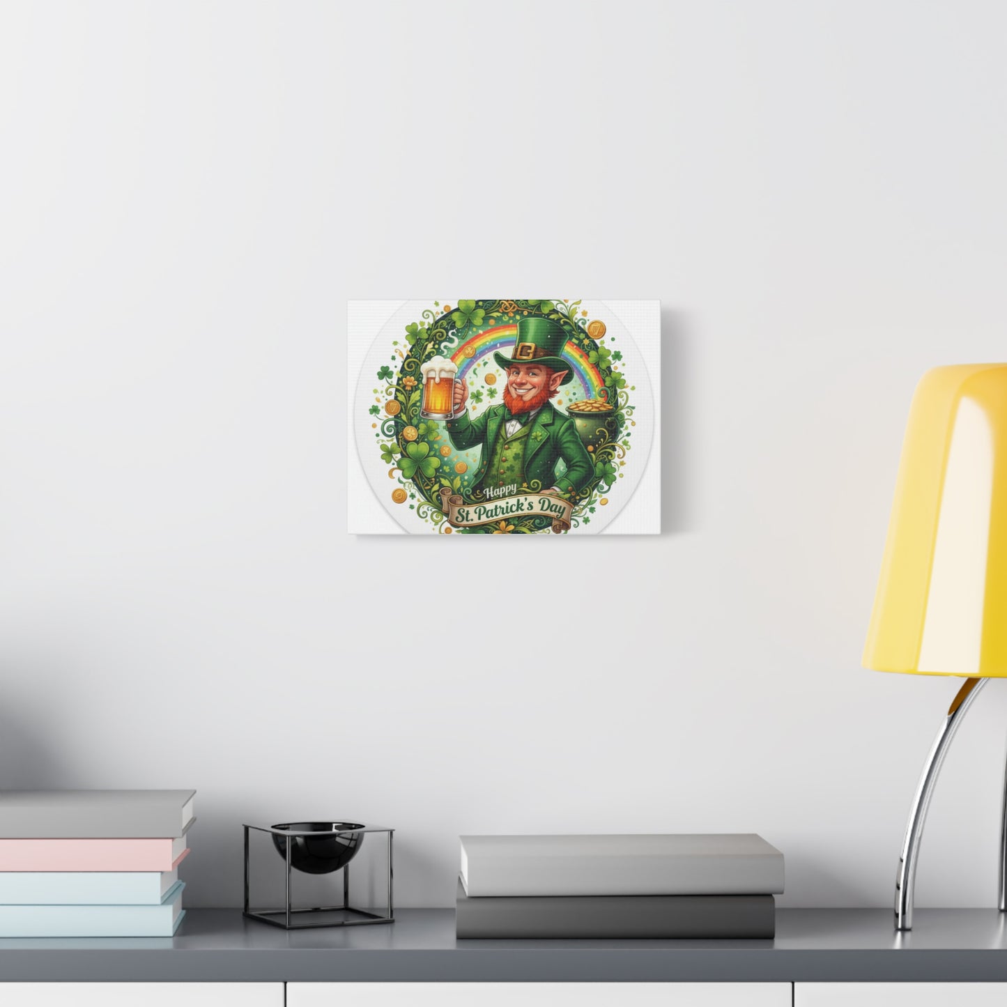 ST PATRICK DAY WALL CANVA