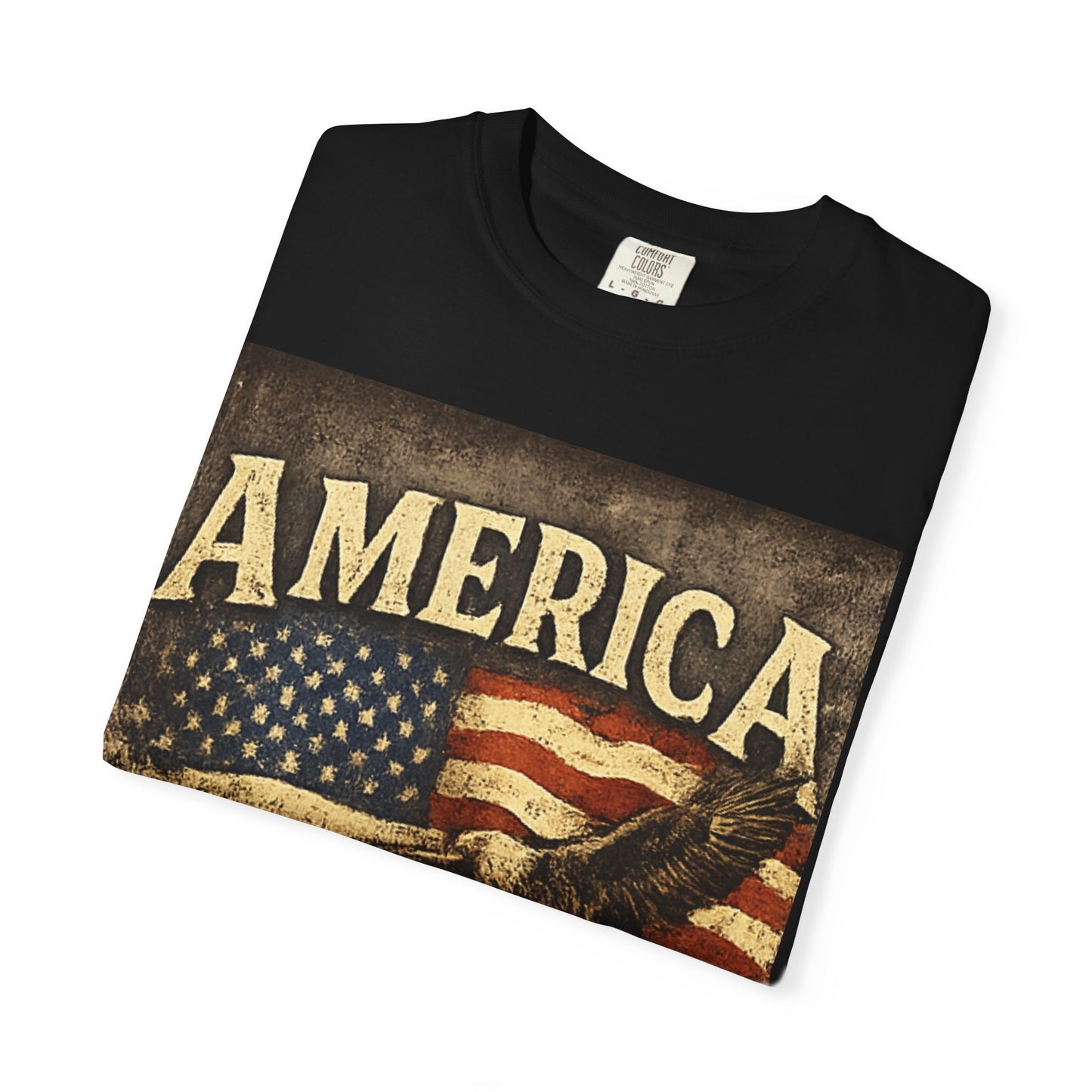 America 1776-2026 Vintage Flag Eagle T-shirt